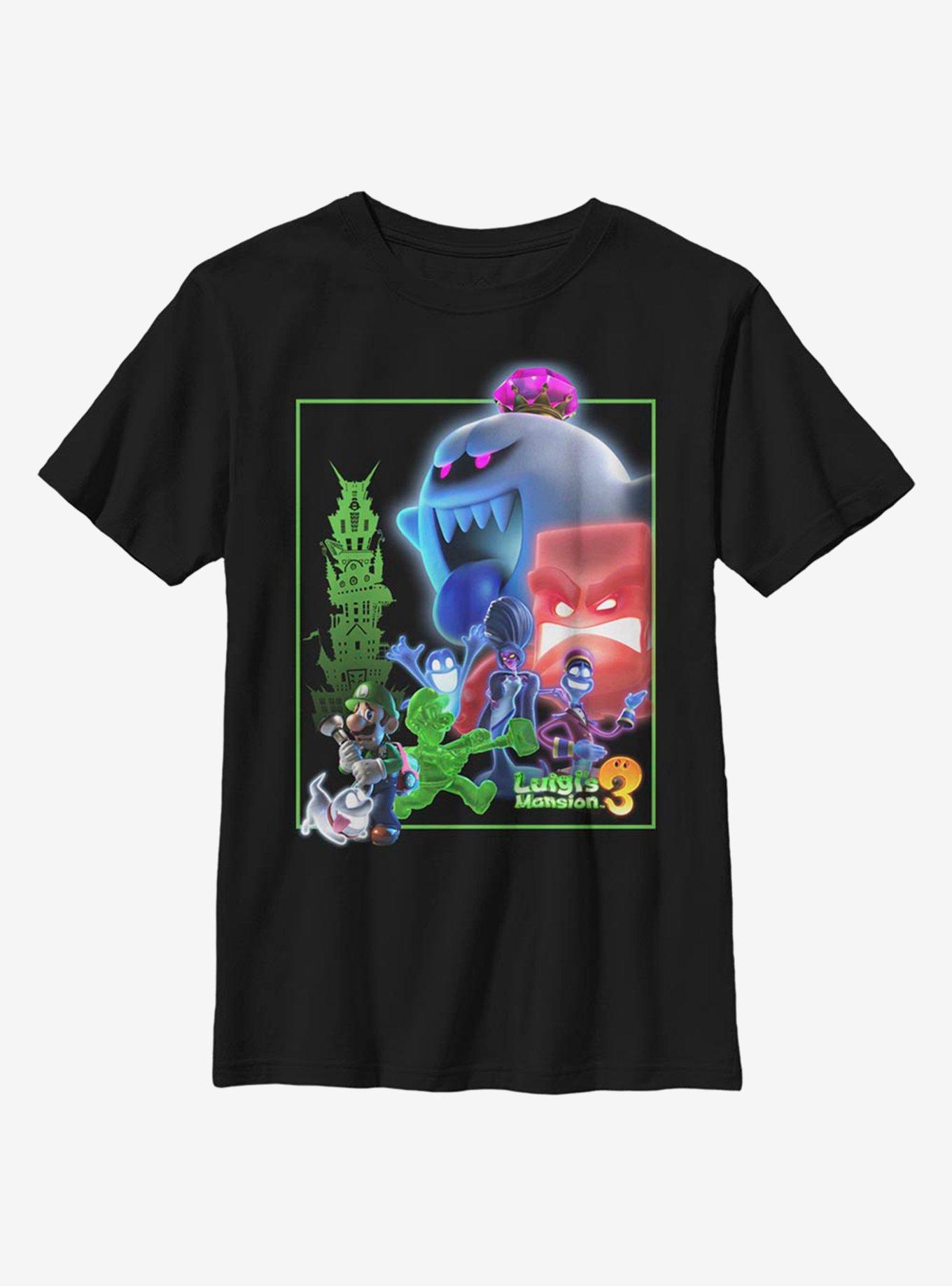 Nintendo Luigi's Mansion 3 Mash-Up Youth T-Shirt, , hi-res