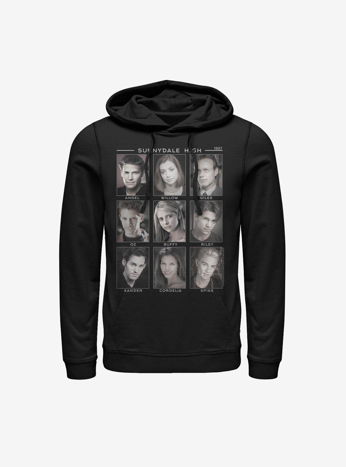 Buffy The Vampire Slayer Faces Of Hoodie, , hi-res