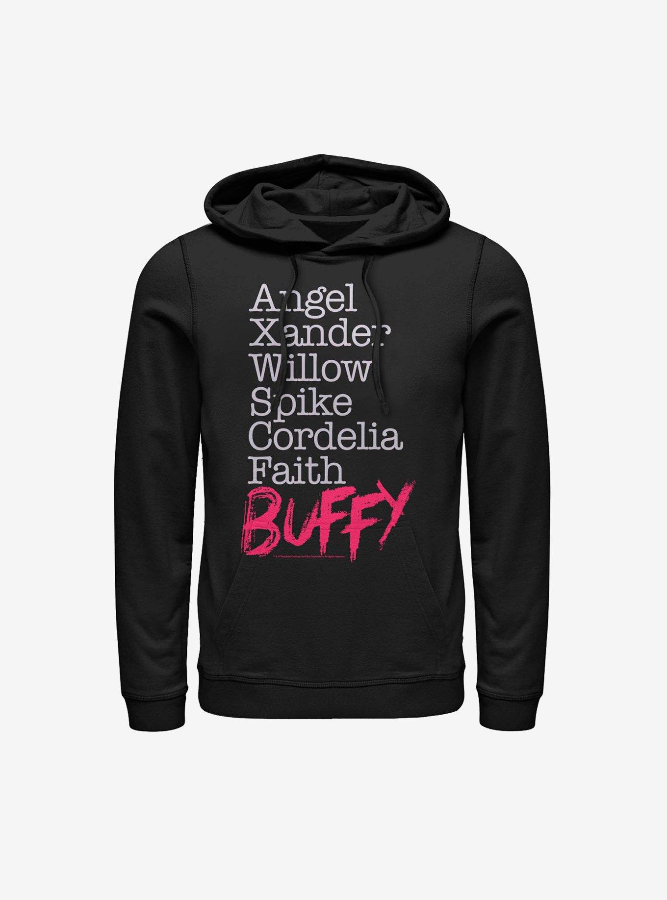 Buffy The Vampire Slayer Namestack Hoodie, , hi-res