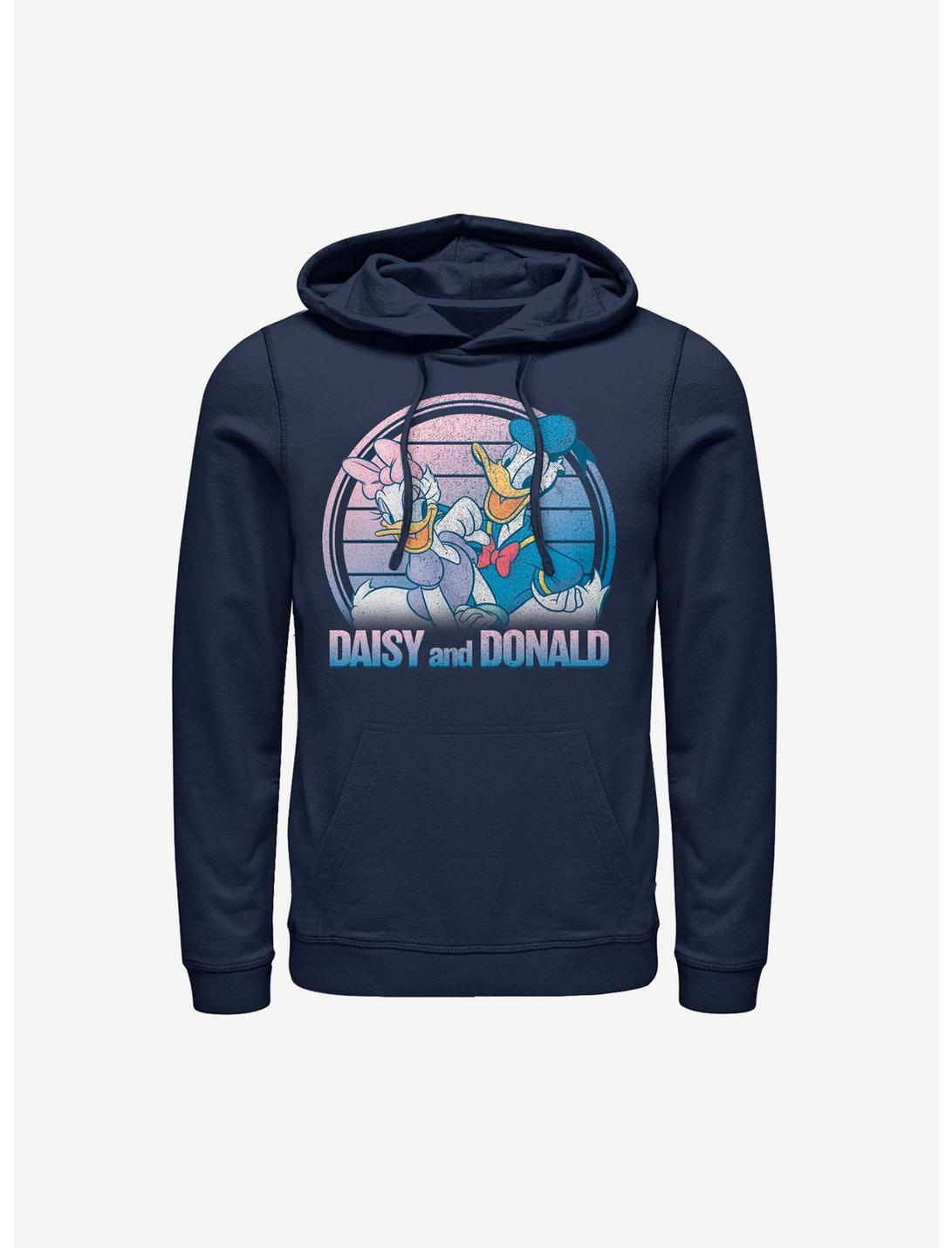 Disney Donald Duck Daisy And Donald Hoodie, NAVY, hi-res