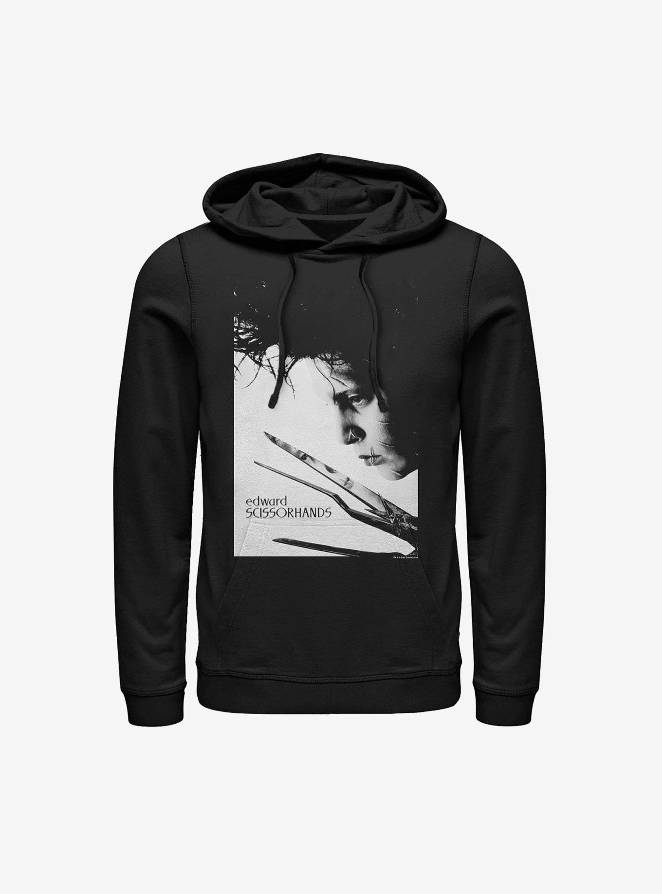 Edward Scissorhands Close Up Poster Hoodie, , hi-res