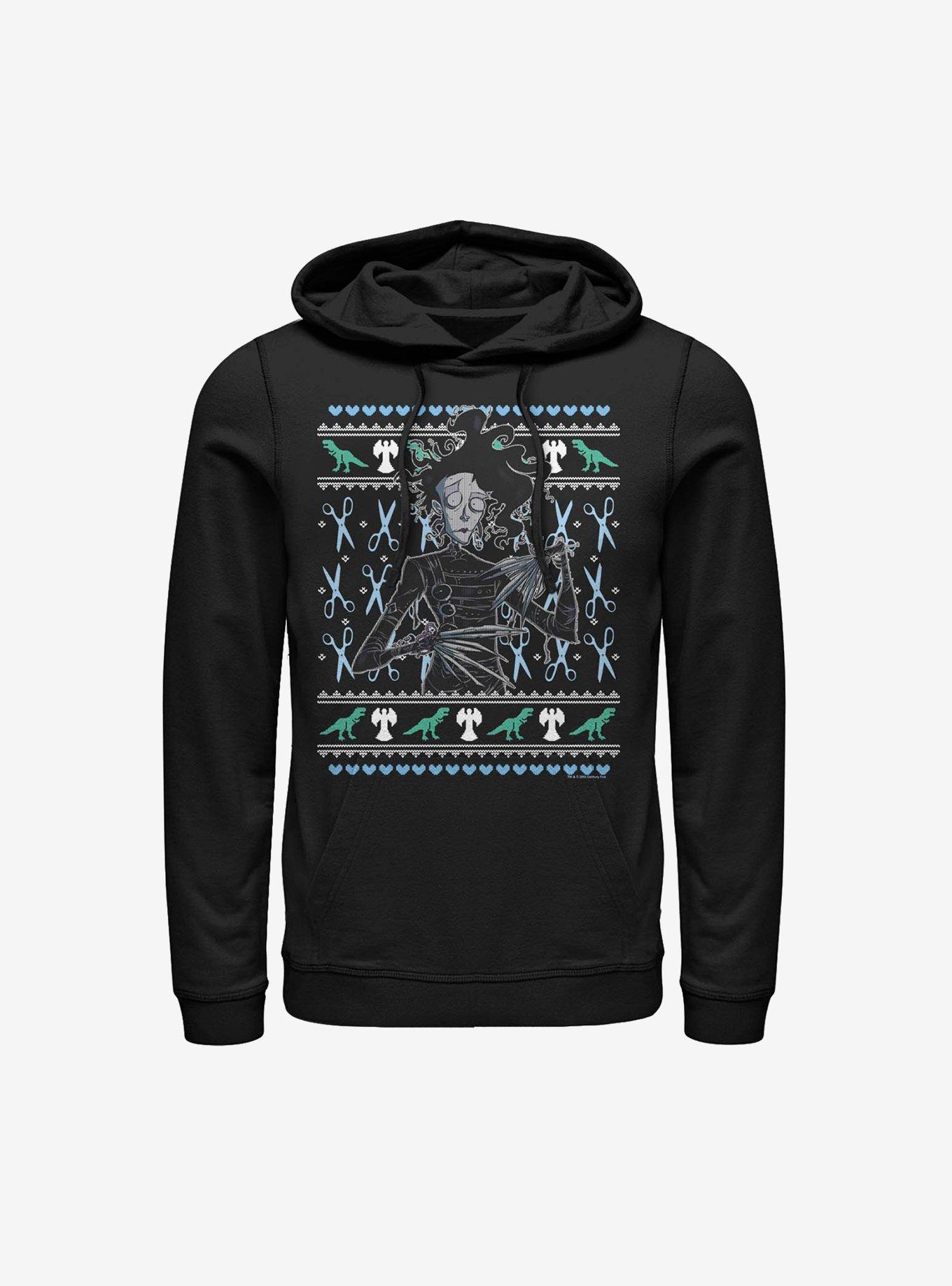 Edward Scissorhands Intarsia Scissorhands Hoodie, , hi-res