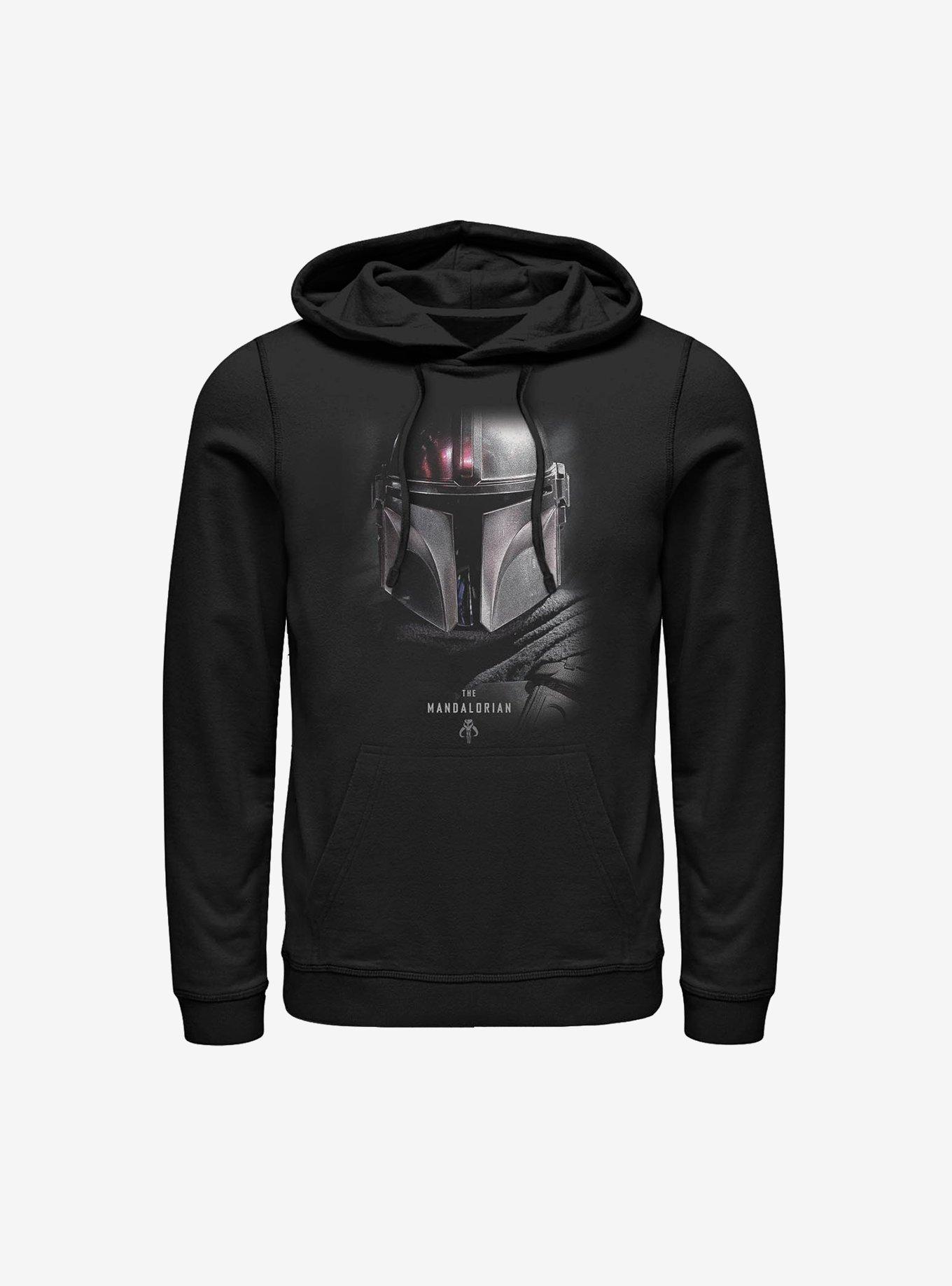 Star Wars The Mandalorian Hero Shot Hoodie BLACK BoxLunch