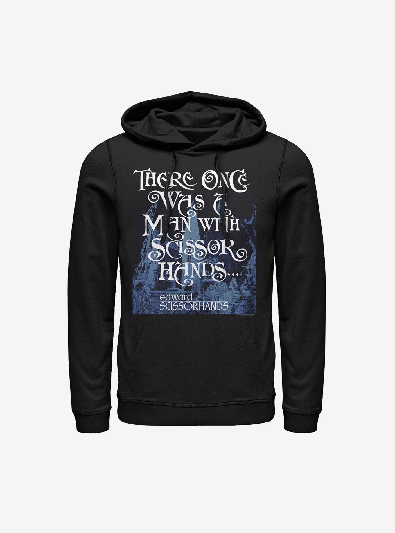 Edward Scissorhands Once Was A Man Hoodie, , hi-res