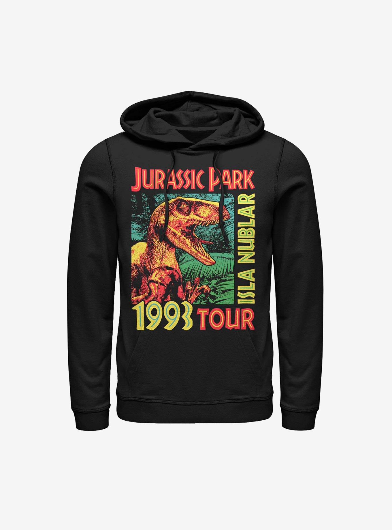 Jurassic Park Isla Tour Hoodie, BLACK, hi-res