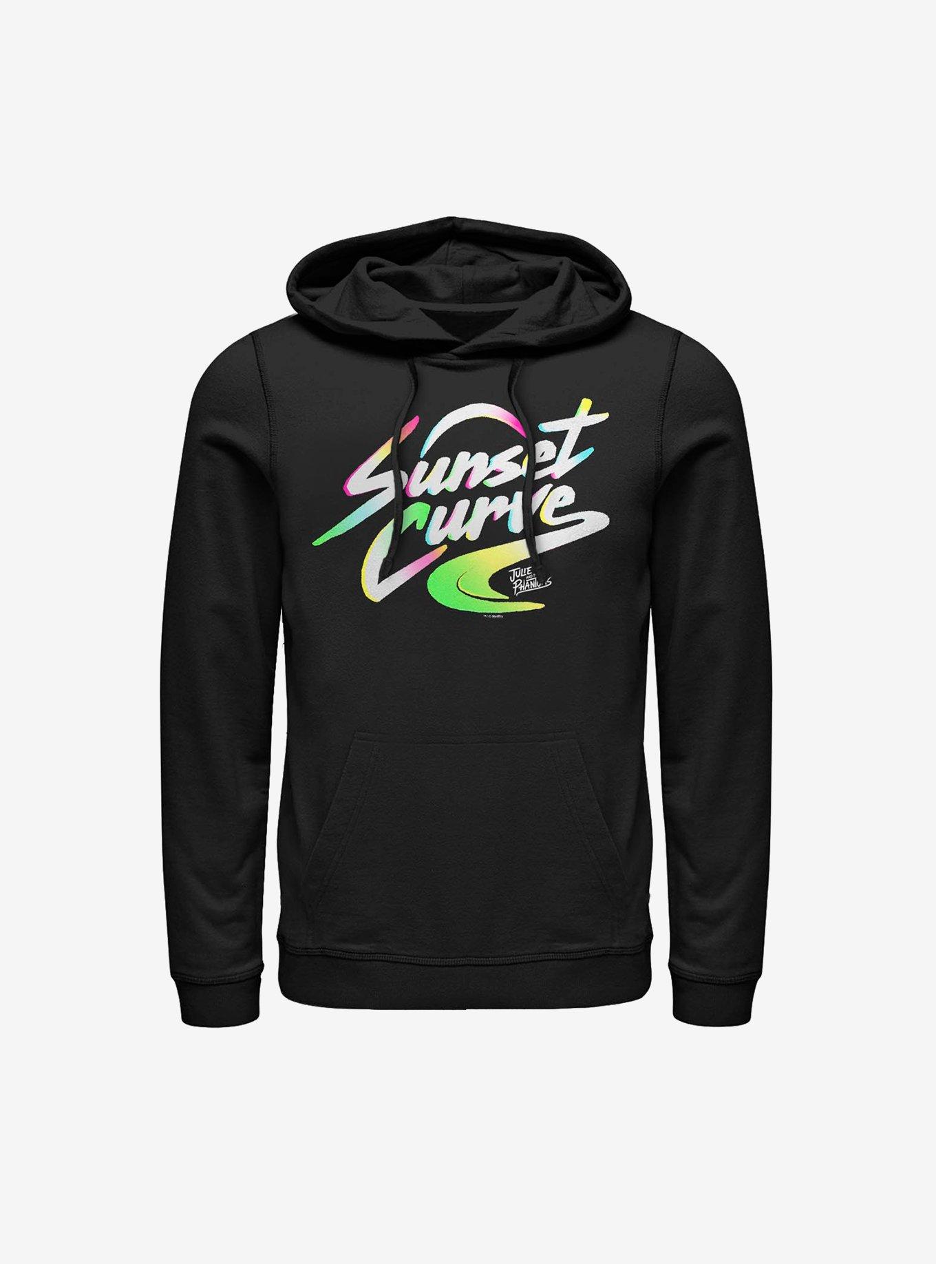 Julie And The Phantoms Sunset Curve Logo Hoodie, , hi-res