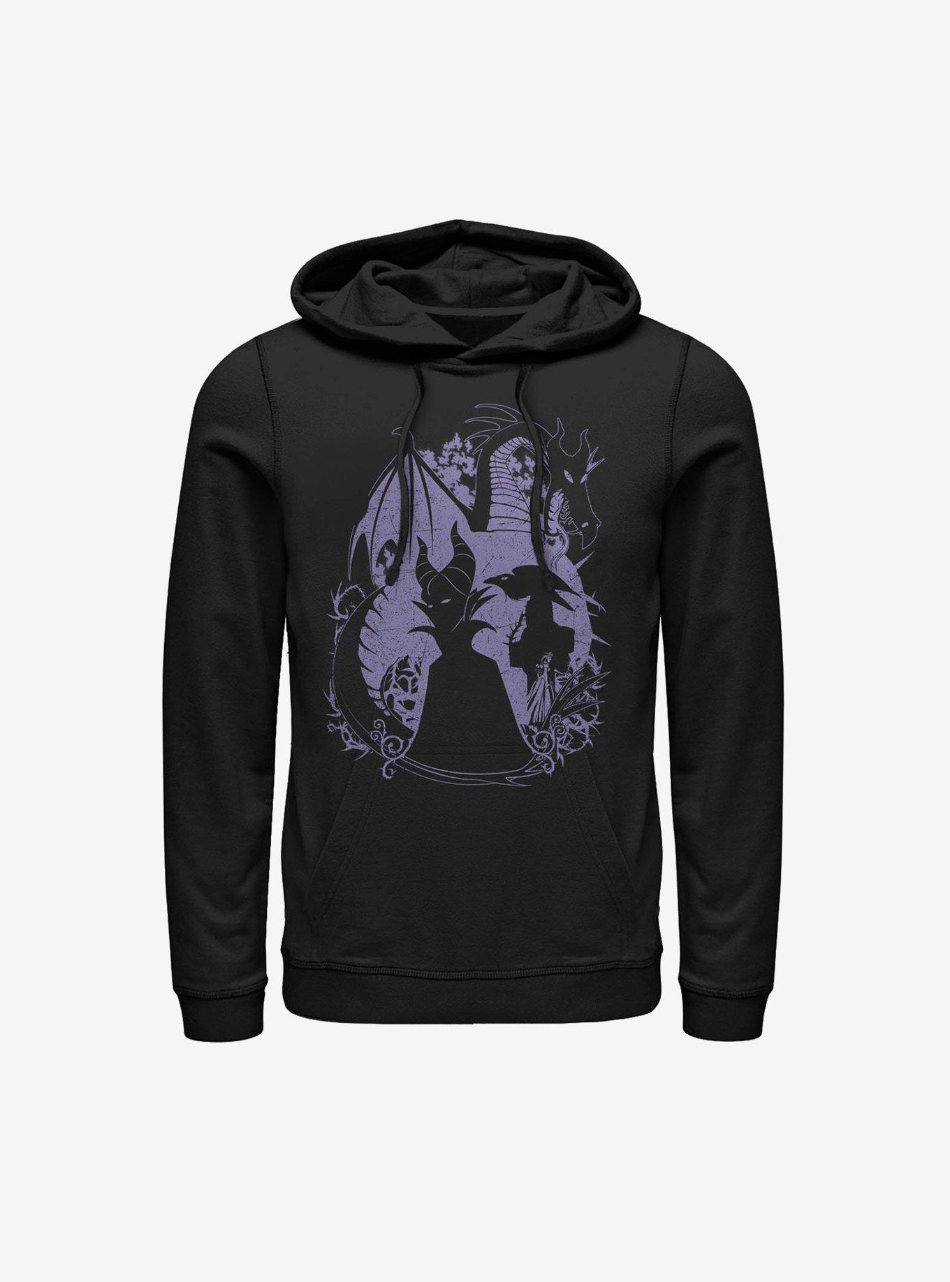 Disney Sleeping Beauty Bone Heart Hoodie, , hi-res