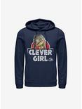 Jurassic Park Real Clever Hoodie, NAVY, hi-res