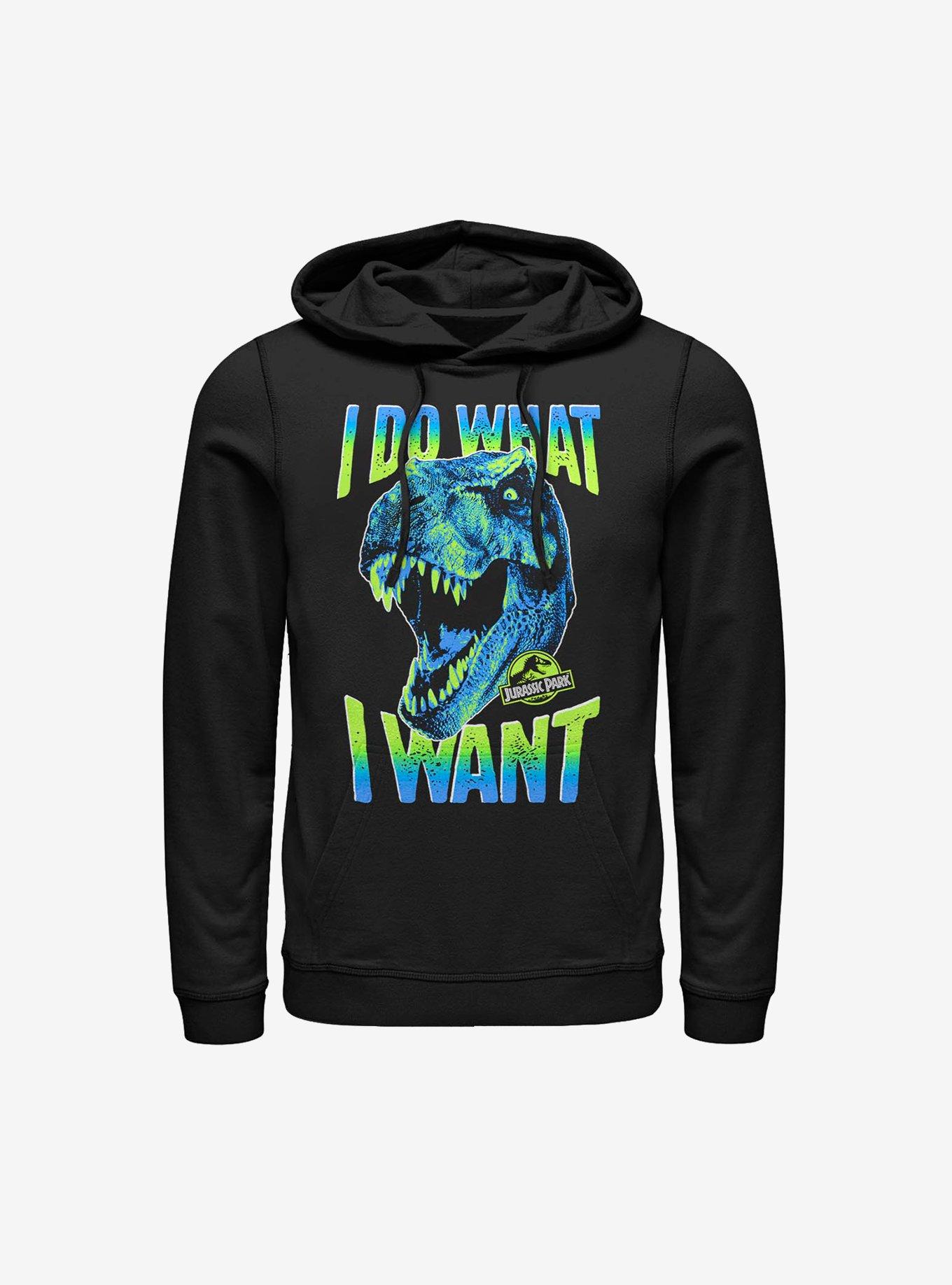 Jurassic Park What I Want Hoodie, , hi-res