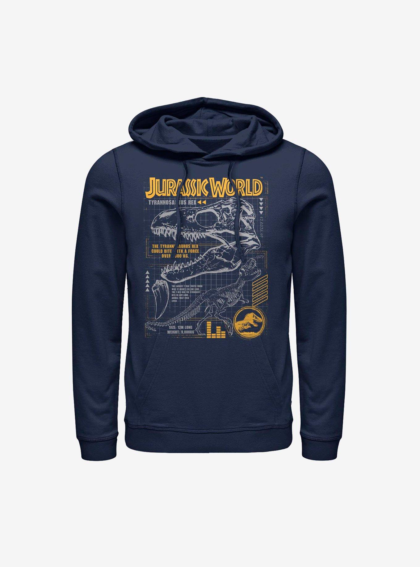 Jurassic World Rex Breakdown Hoodie, , hi-res
