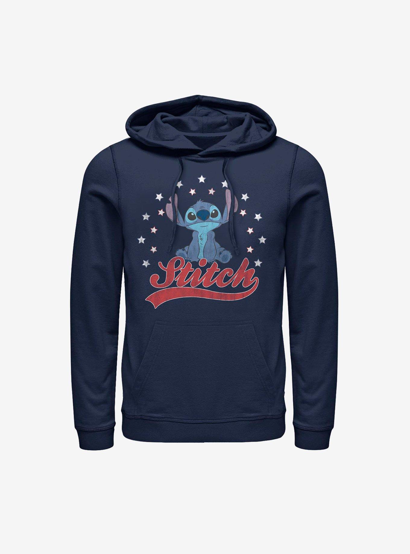 Disney Lilo And Stitch Americana Hoodie, , hi-res
