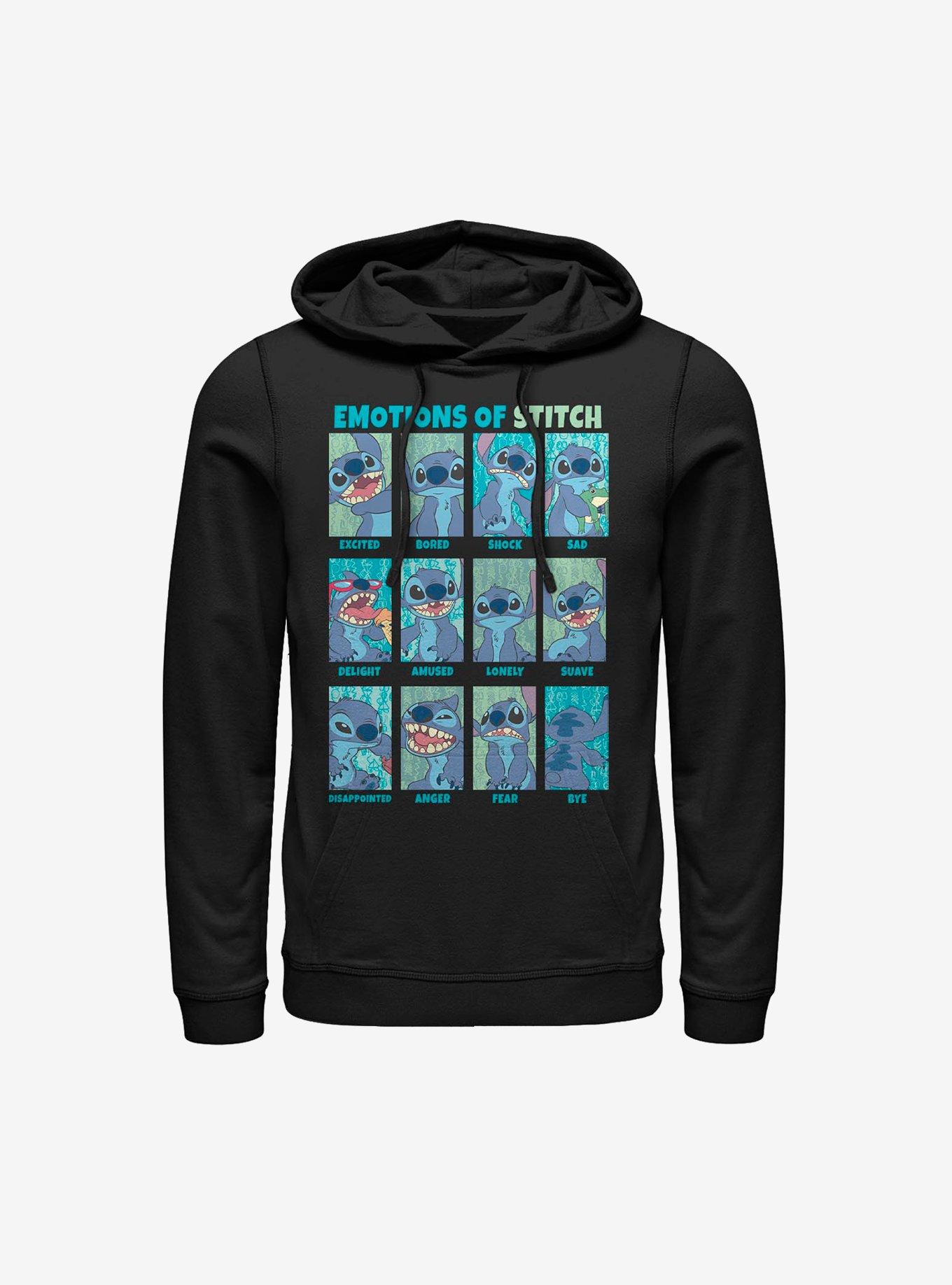 Disney Lilo And Stitch Emotion Hoodie, , hi-res