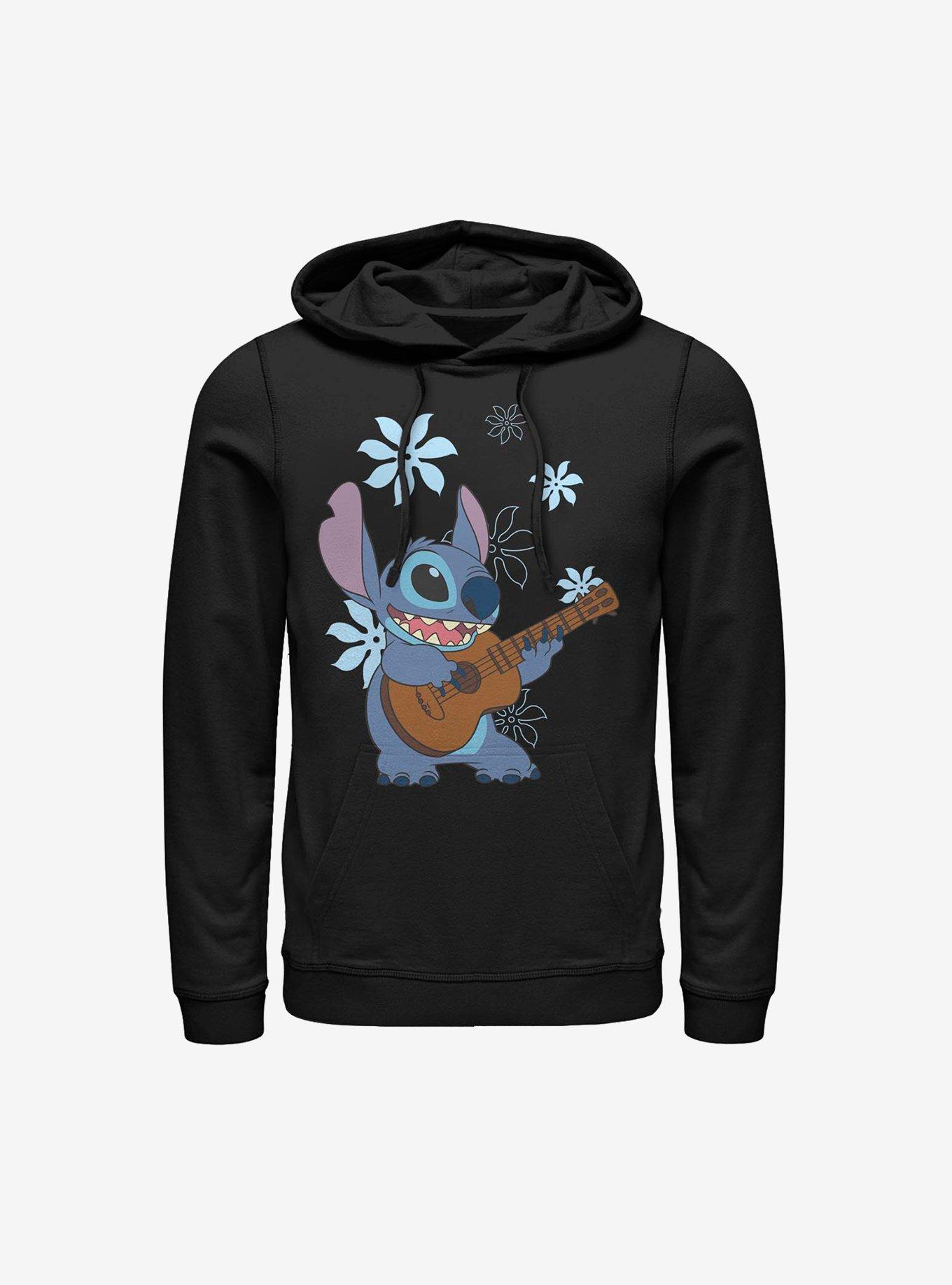 Disney Lilo And Stitch Flowers Hoodie, , hi-res