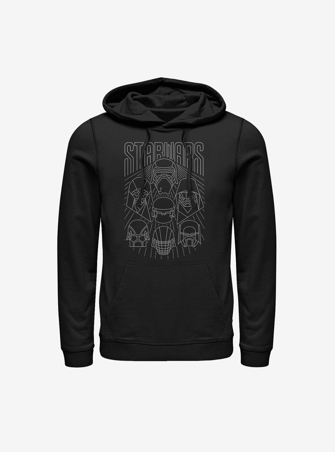 Star Wars Episode IX: The Rise Of Skywalker Dark Side Band Hoodie, , hi-res