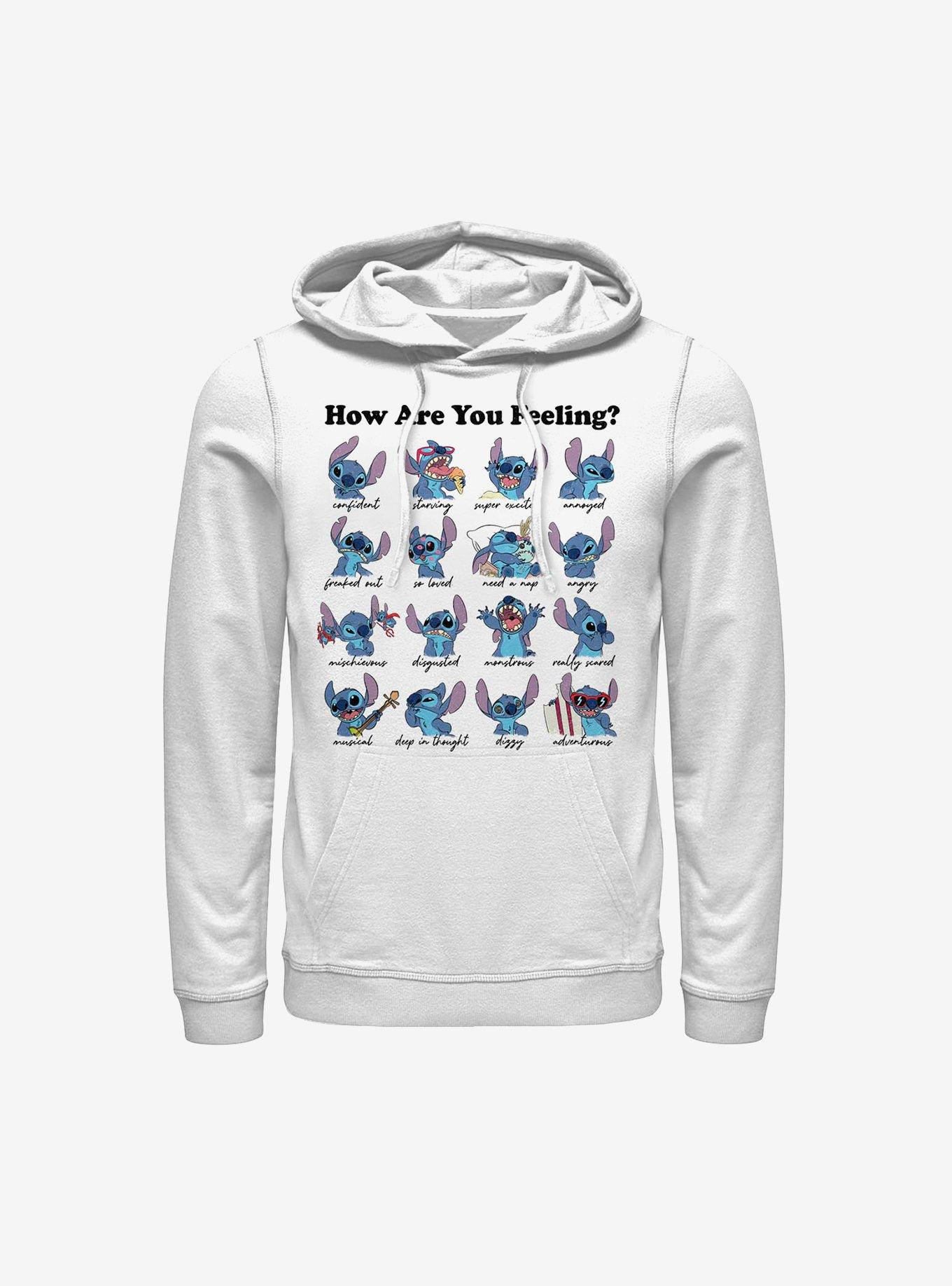 Disney Lilo And Stitch Moods Hoodie, , hi-res