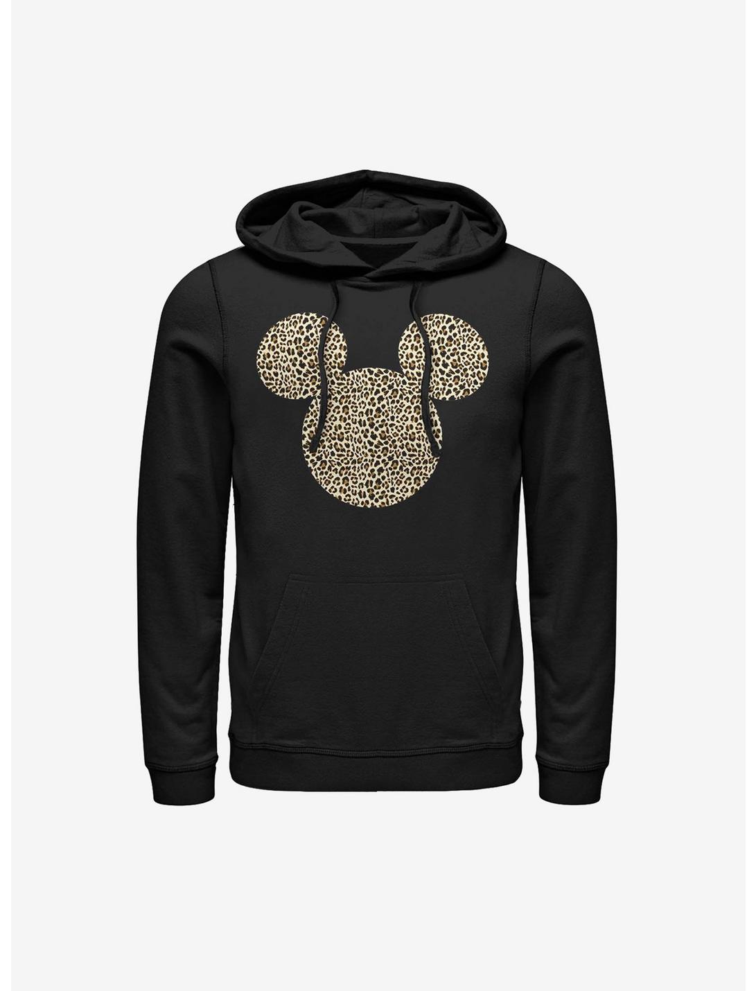 Disney Mickey Mouse Animal Ears Hoodie, BLACK, hi-res