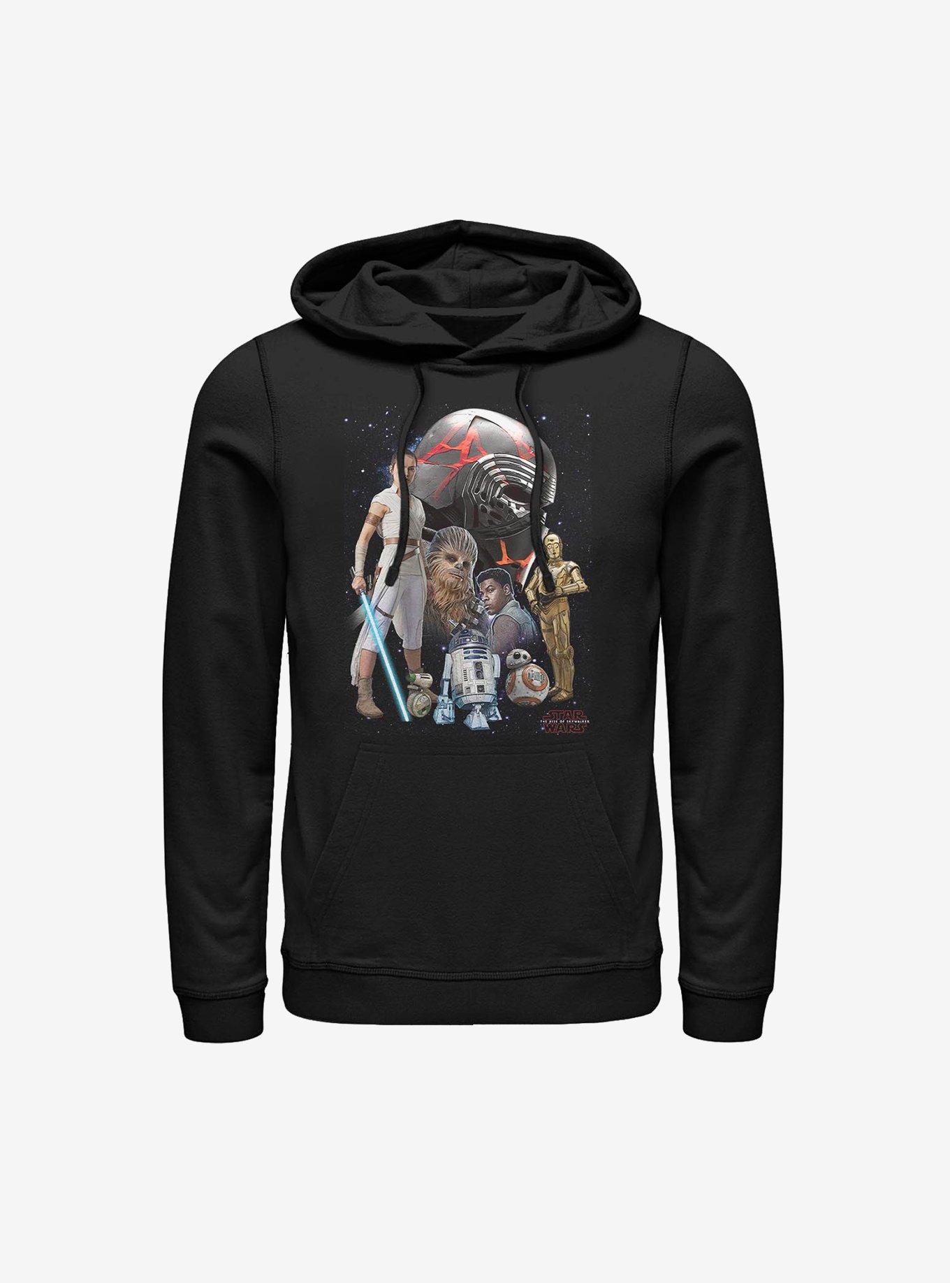 Star Wars Episode IX: The Rise Of Skywalker Galaxies Heroes Hoodie, , hi-res