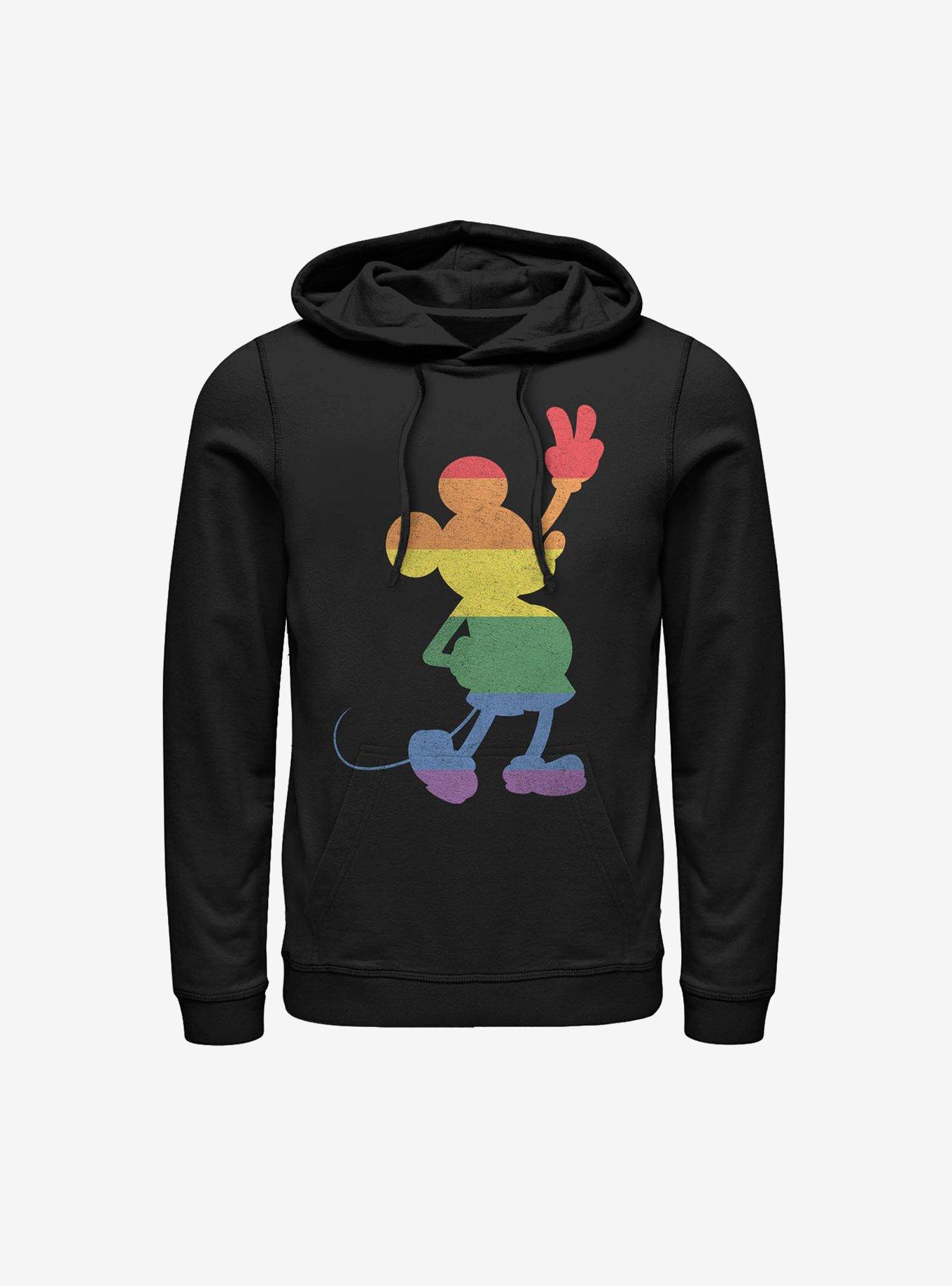 Disney Mickey Mouse Love Is Love Pride Hoodie, , hi-res