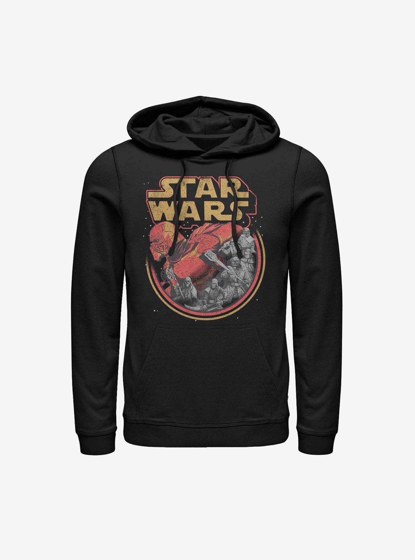 Star Wars Episode IX: The Rise Of Skywalker Retro Villians Hoodie, BLACK, hi-res