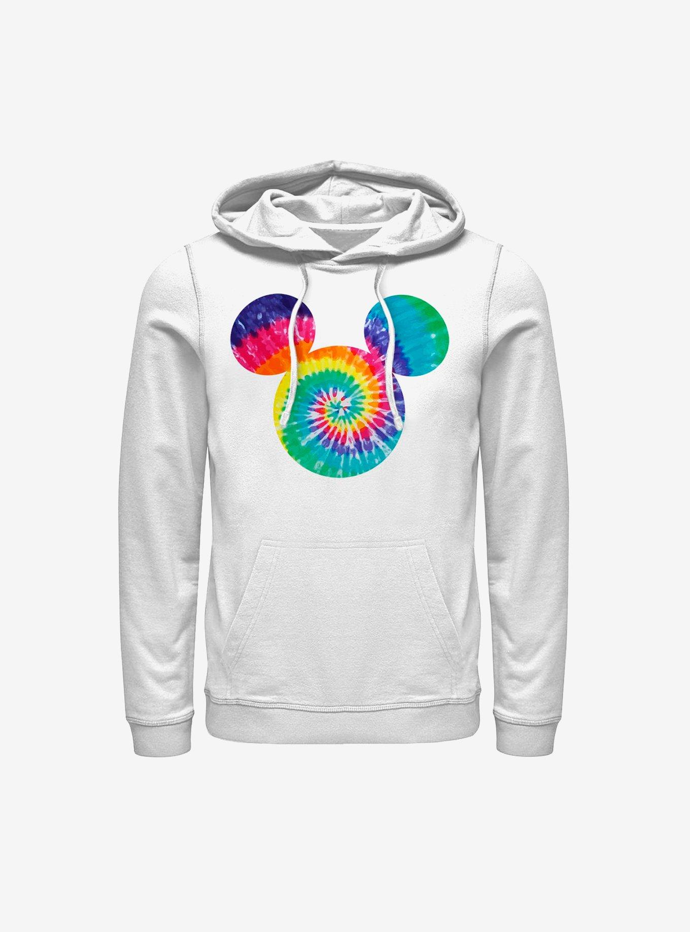 Disney Mickey Mouse Tie Dye Fill Hoodie, , hi-res