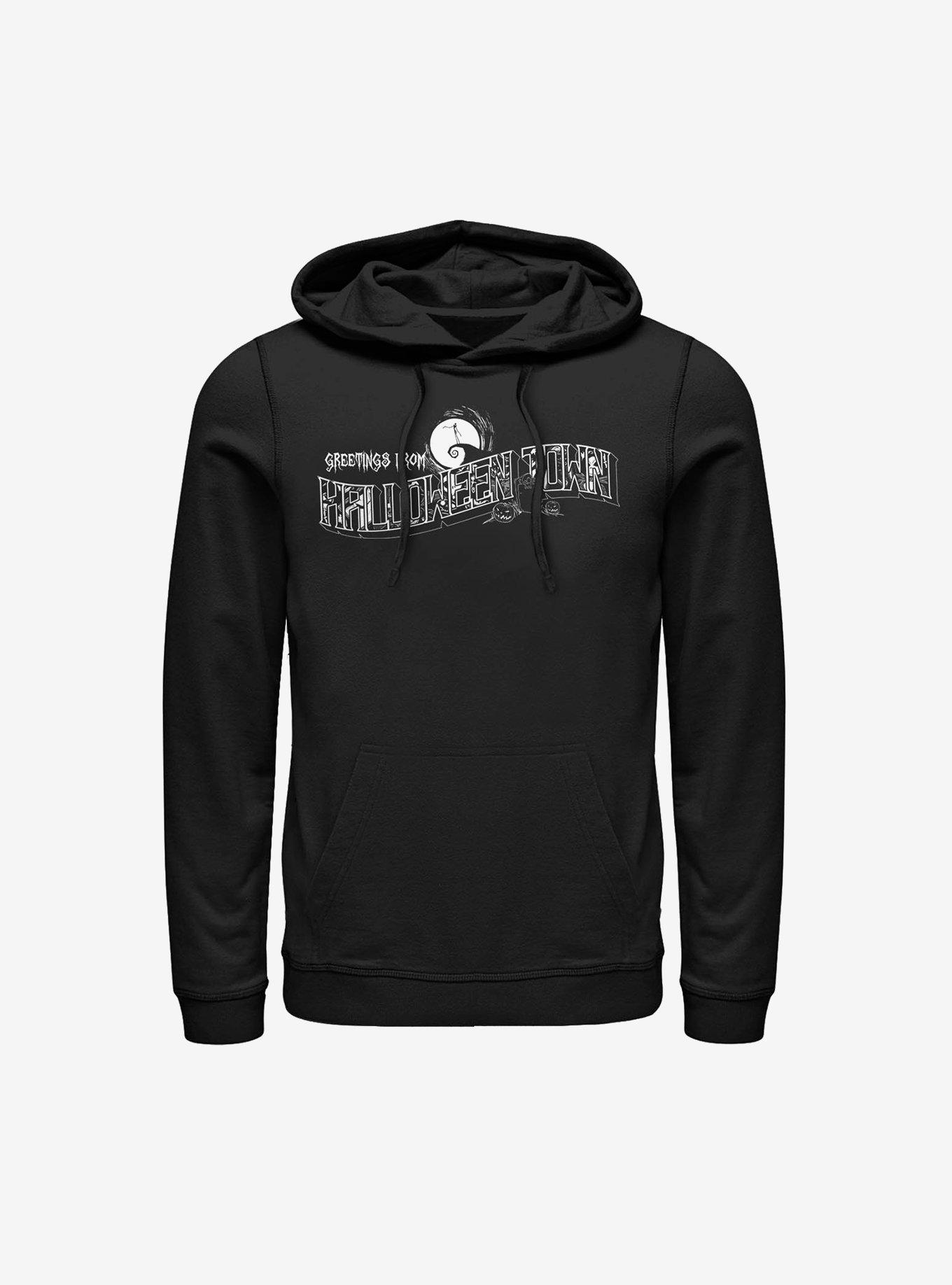 Disney The Nightmare Before Christmas Greetings Halloween Town Hoodie, , hi-res