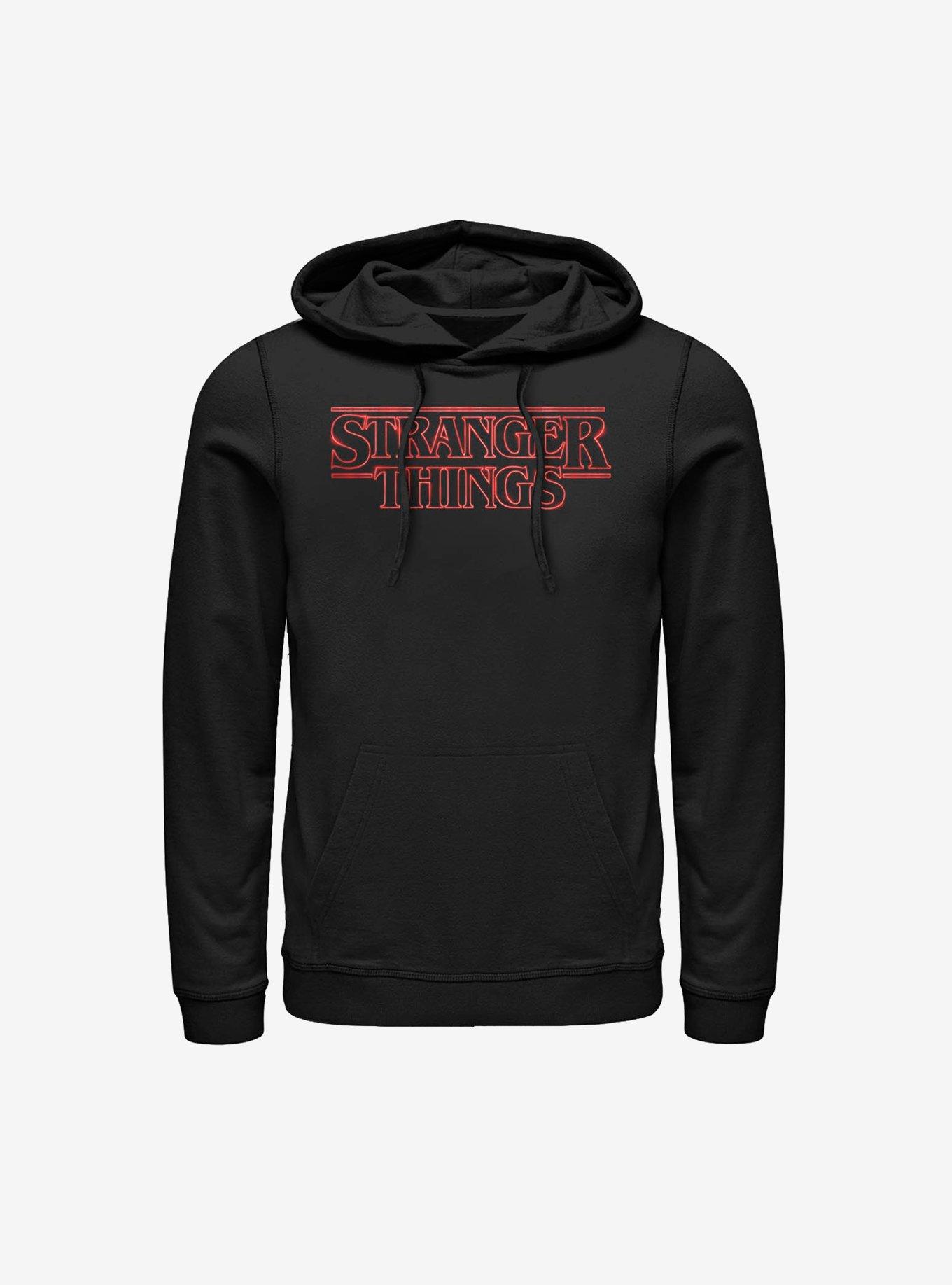 Stranger Things Stranger Neon Logo Hoodie