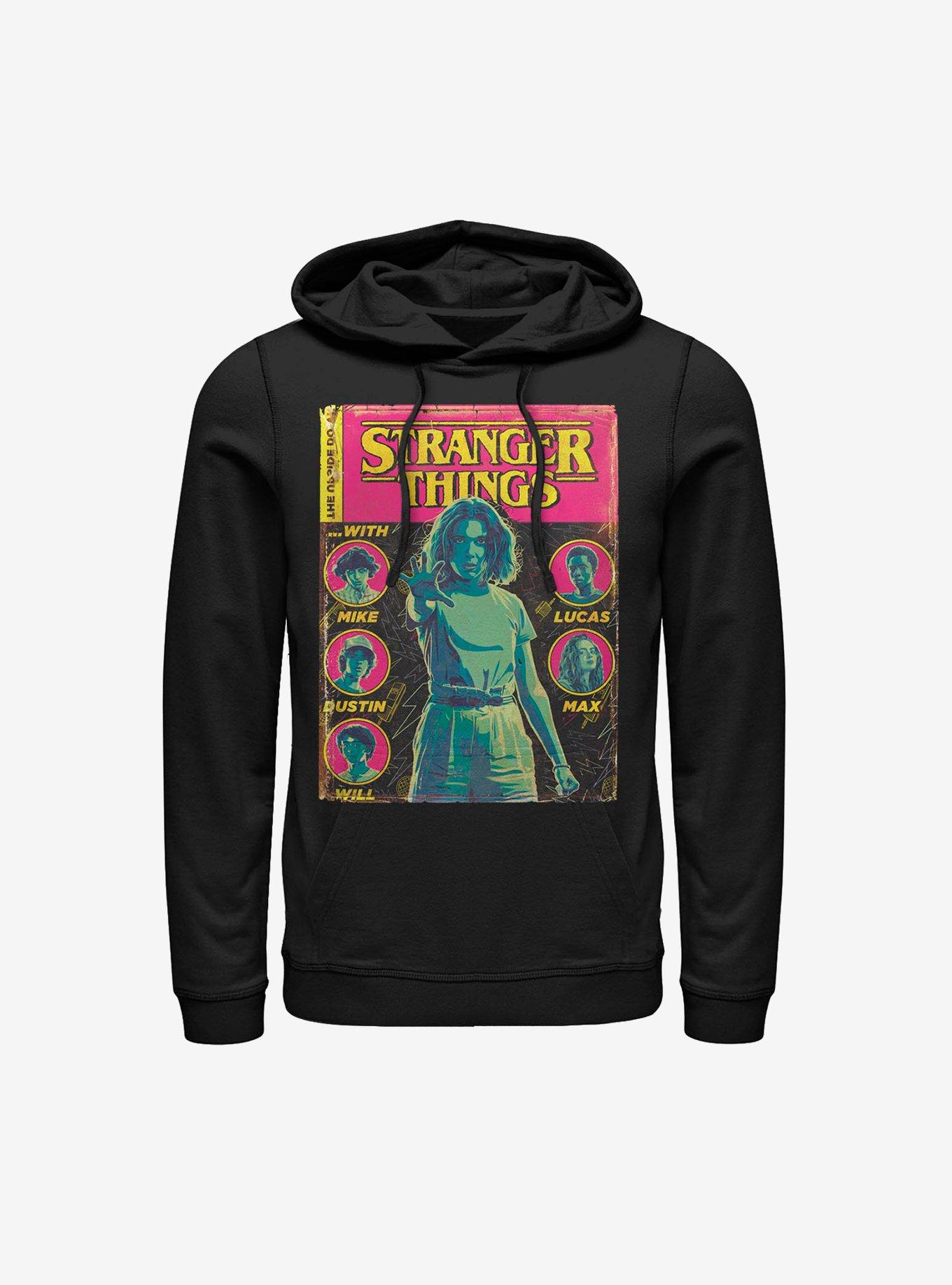 Stranger Things Comic Cover Hoodie, , hi-res