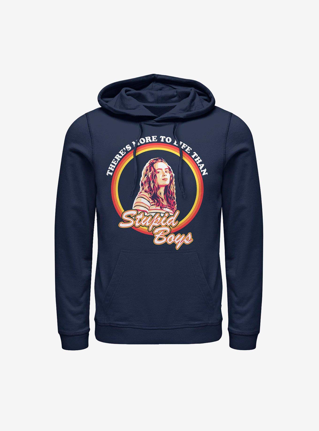 Stranger Things Stupid Boys Hoodie, , hi-res