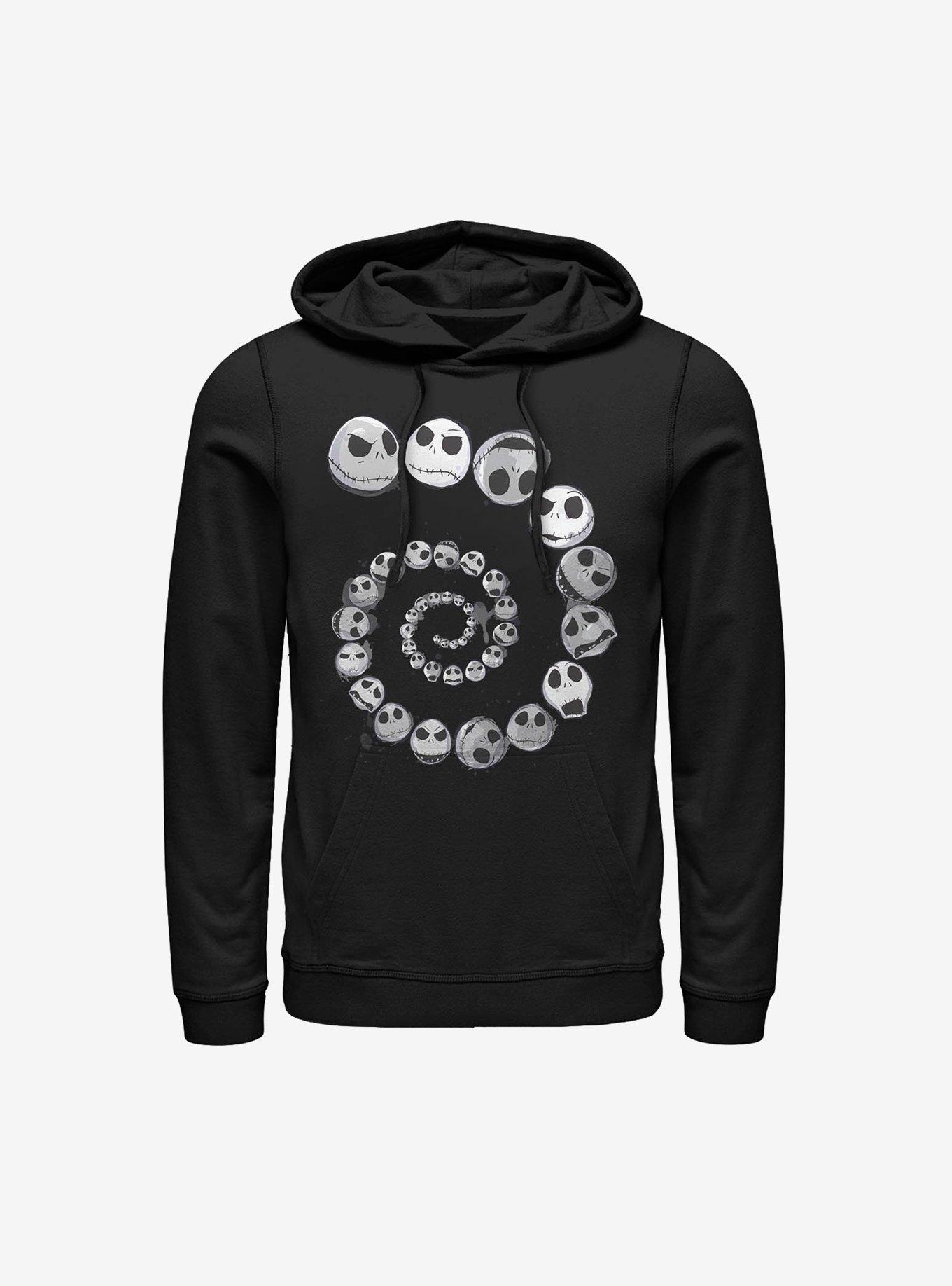 Disney The Nightmare Before Christmas Jack Emotions Spiral Hoodie, , hi-res