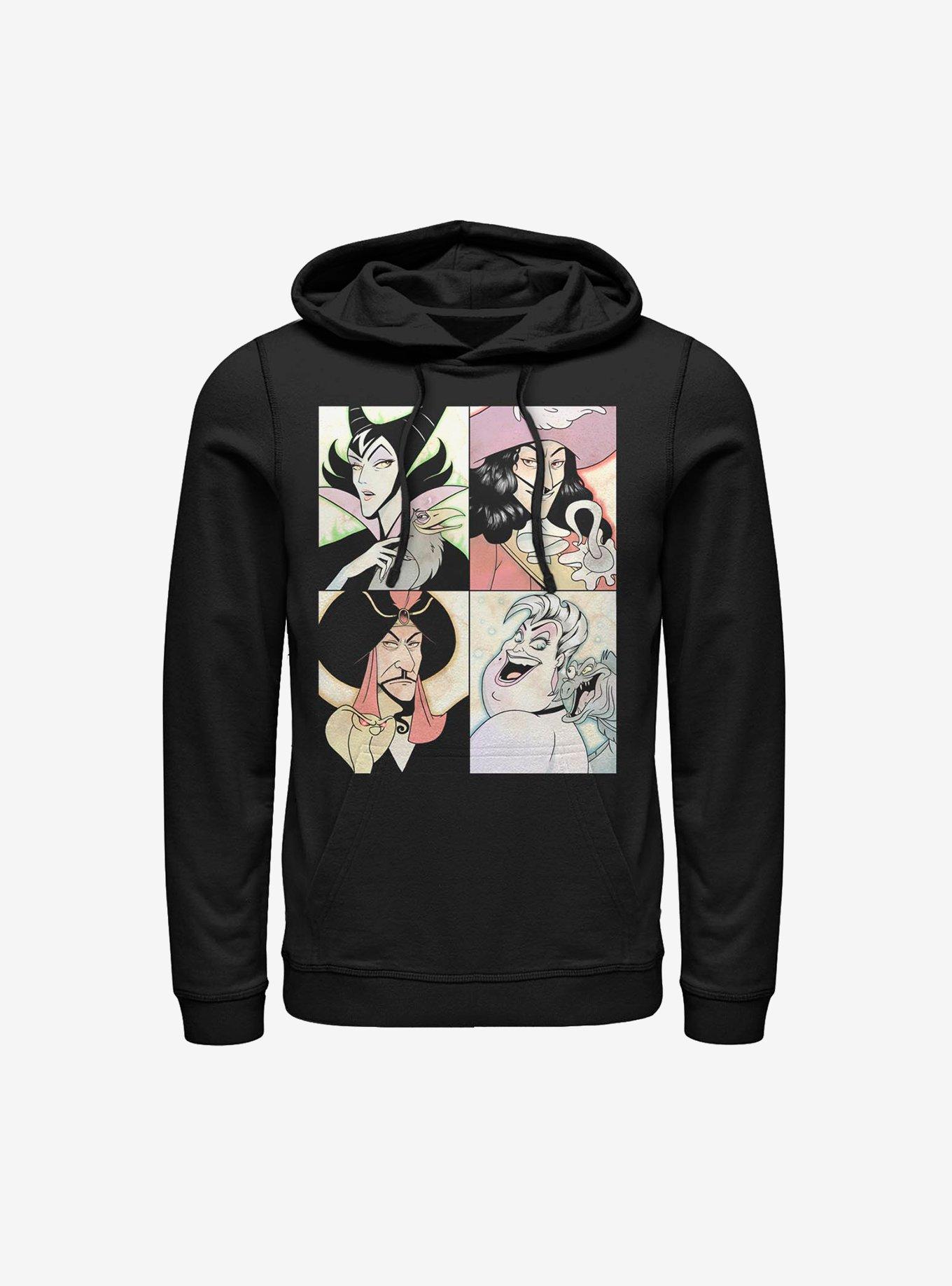 Disney Villains Anime Villains Hoodie, , hi-res
