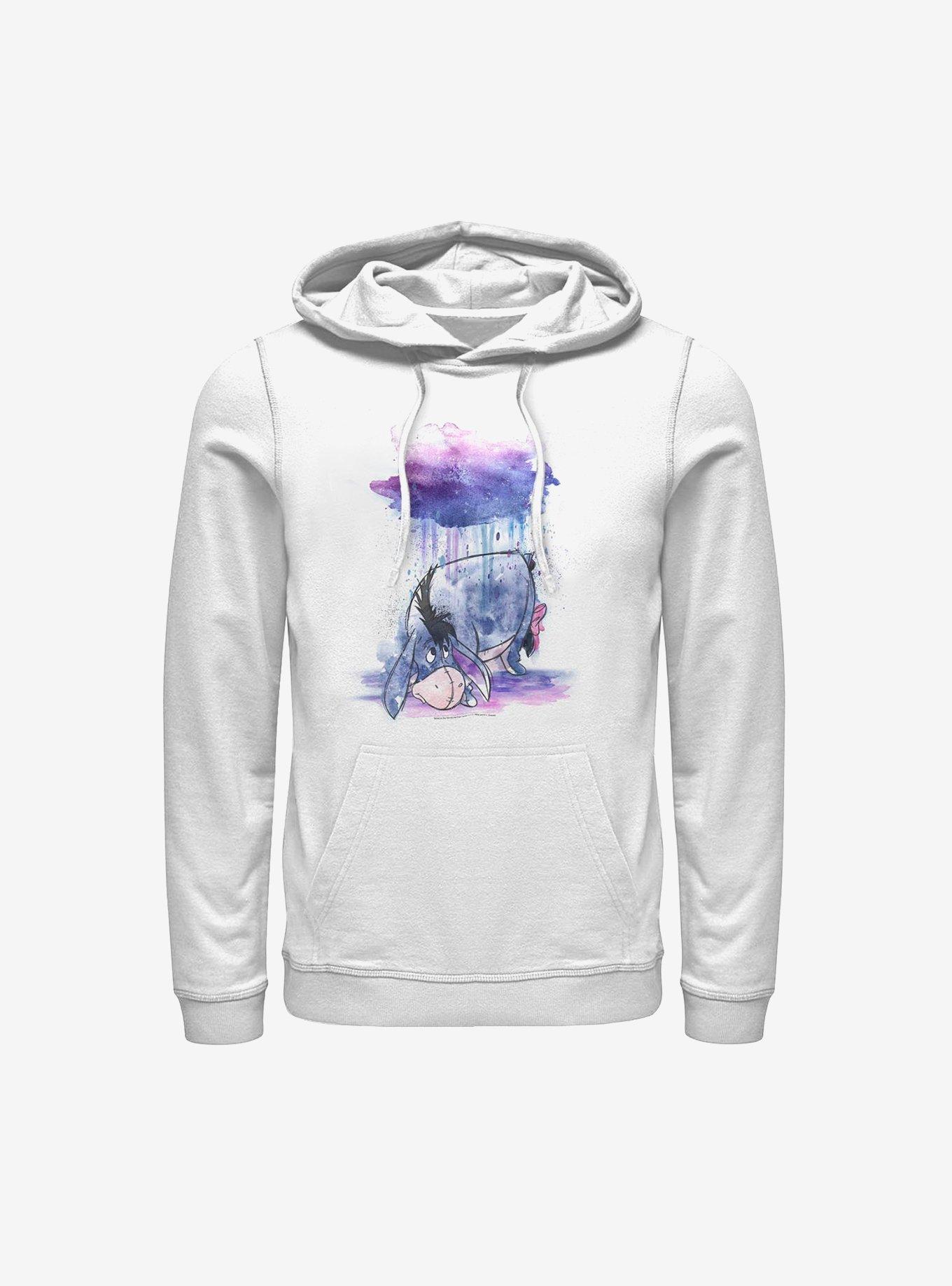 Disney Winnie The Pooh Watercolor Eeyore Hoodie, , hi-res