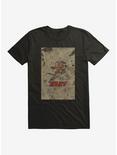 Tom And Jerry Jerry Mouse Sketch T-Shirt, BLACK, hi-res