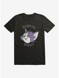 Tom And Jerry Always Right Tom T-Shirt, BLACK, hi-res