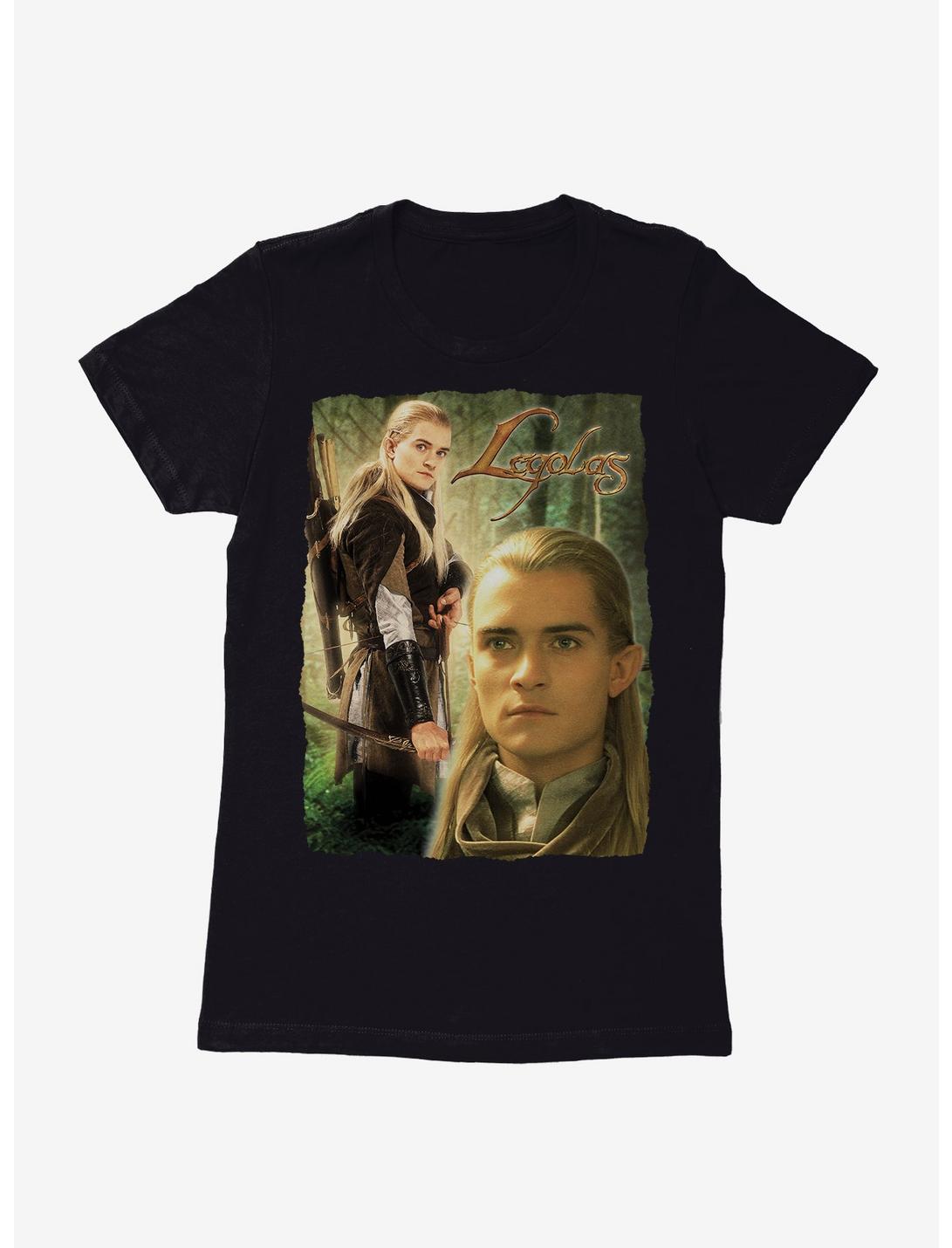 The Lord Of The Rings Legolas Womens T-Shirt, BLACK, hi-res