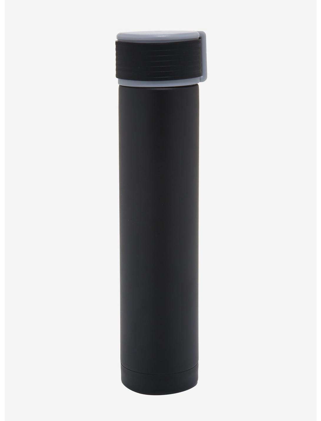 Asobu Skinny Mini Black Water Bottle, , hi-res