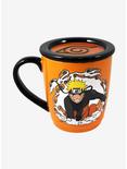 Naruto Shippuden Naruto Hidden Leaf Mug With Coaster Lid, , hi-res