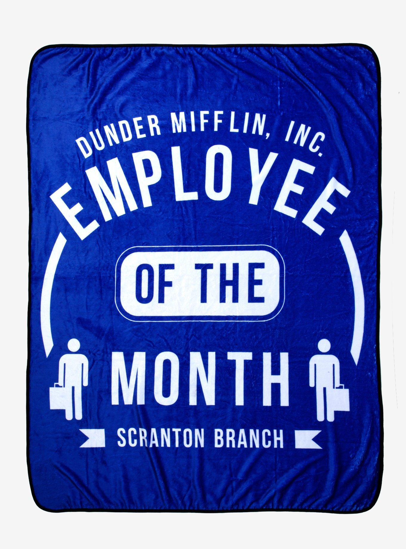 The Office Employee Of The Month Throw Blanket Hot Topic