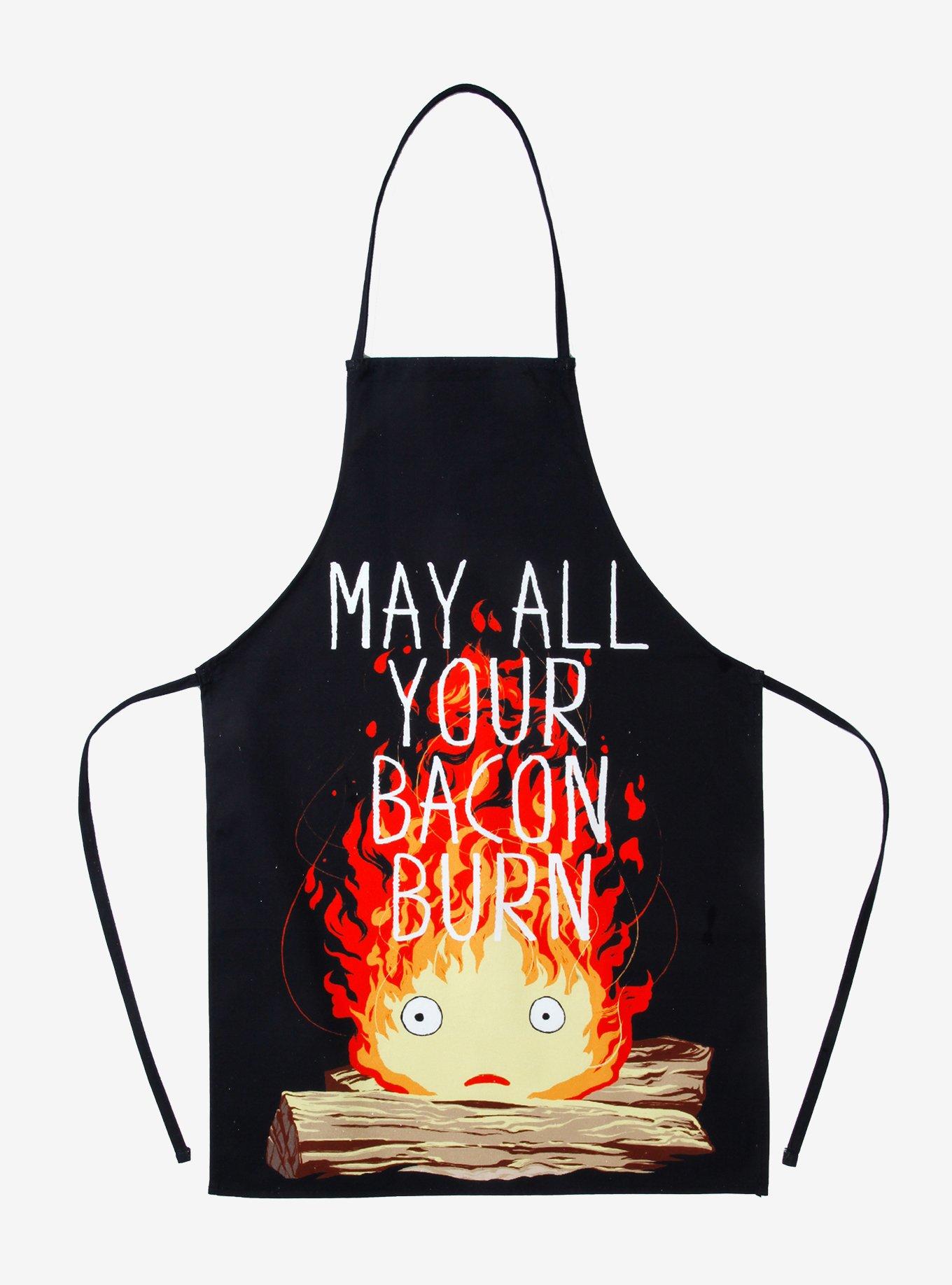 Studio Ghibli Howl's Moving Castle Calcifer Apron, , hi-res