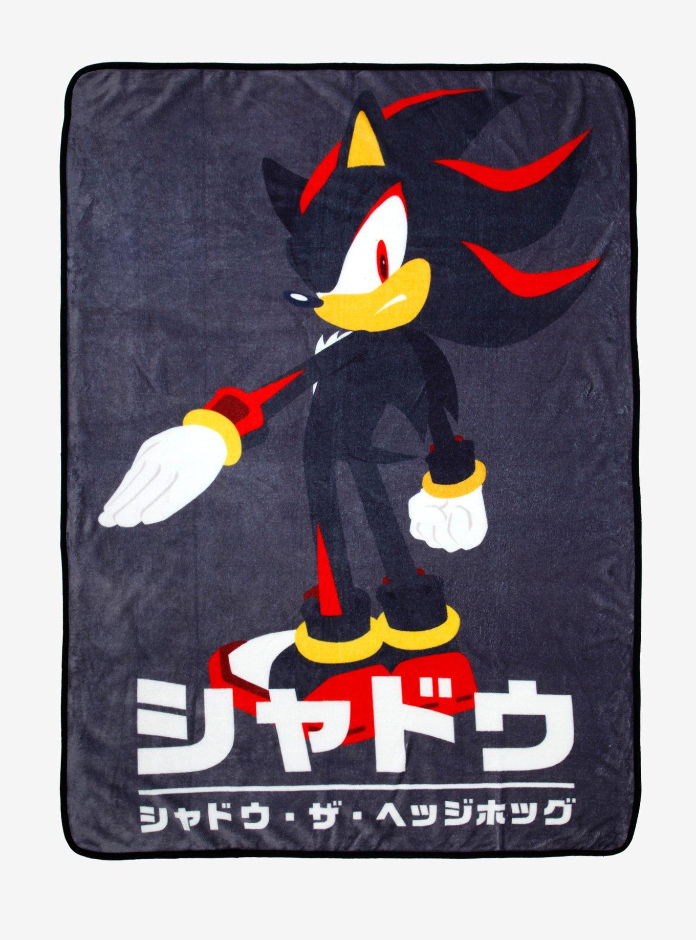 Sonic The Hedgehog Shadow Throw Blanket, , hi-res