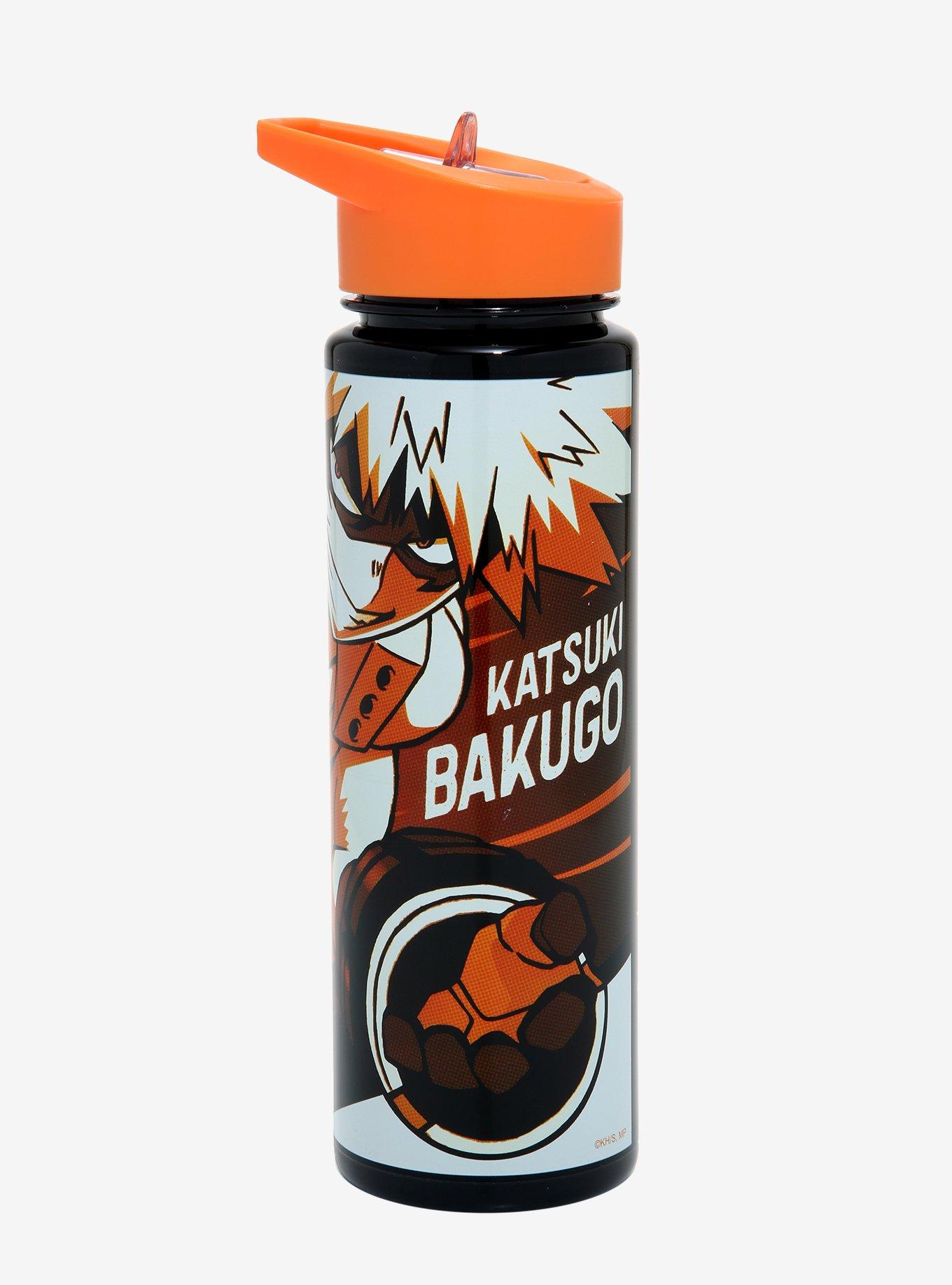 My Hero Academia Bakugo Orange Water Bottle, , hi-res