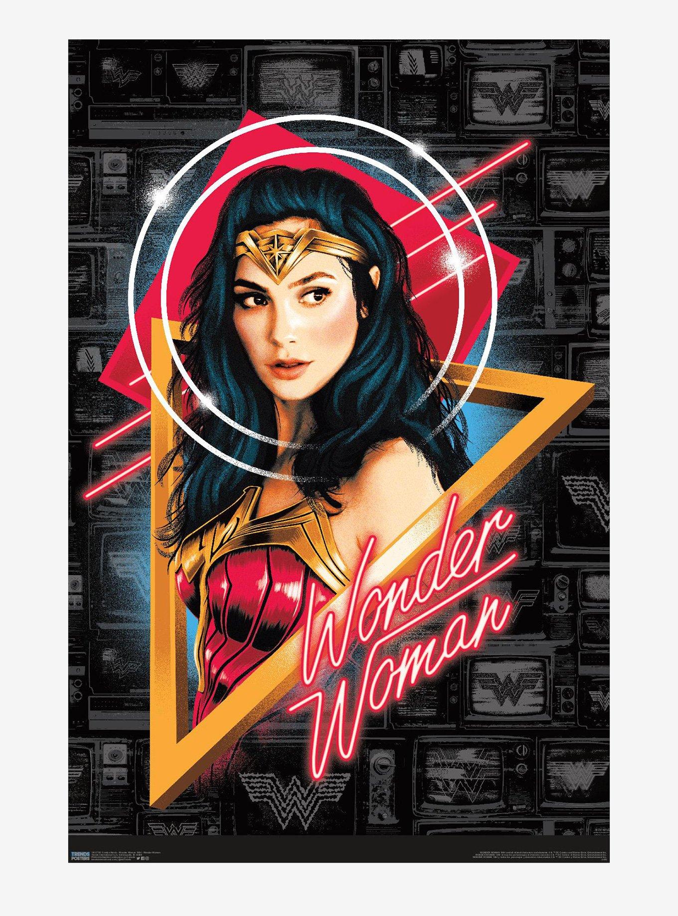 DC Comics Wonder Woman 1984 Retro Pop Art Hoodie