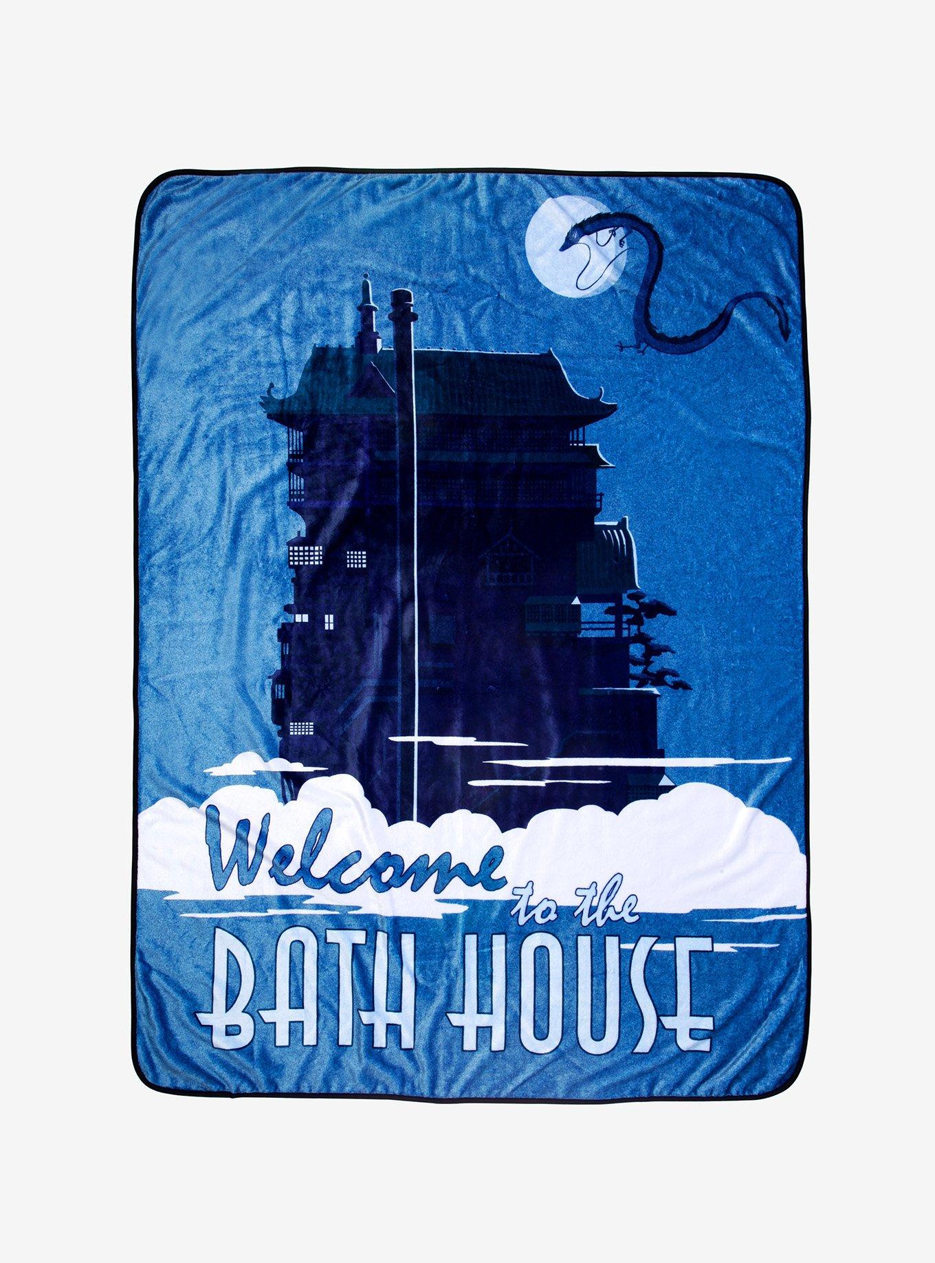 Studio Ghibli Spirited Away Bath House Throw Blanket, , hi-res