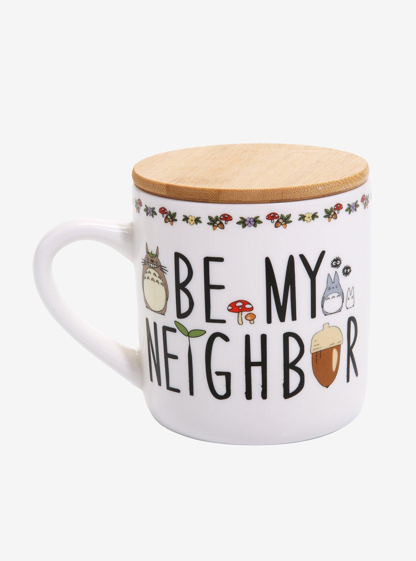 Studio Ghibli My Neighbor Totoro Be My Neighbor Mug With Lid