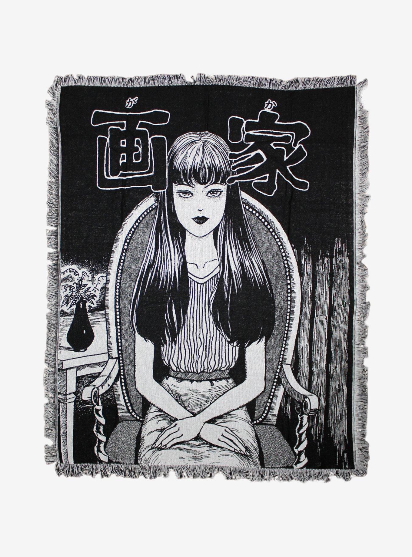 Uzumaki Junji Ito Tomie Horror Manga Anime Blanket