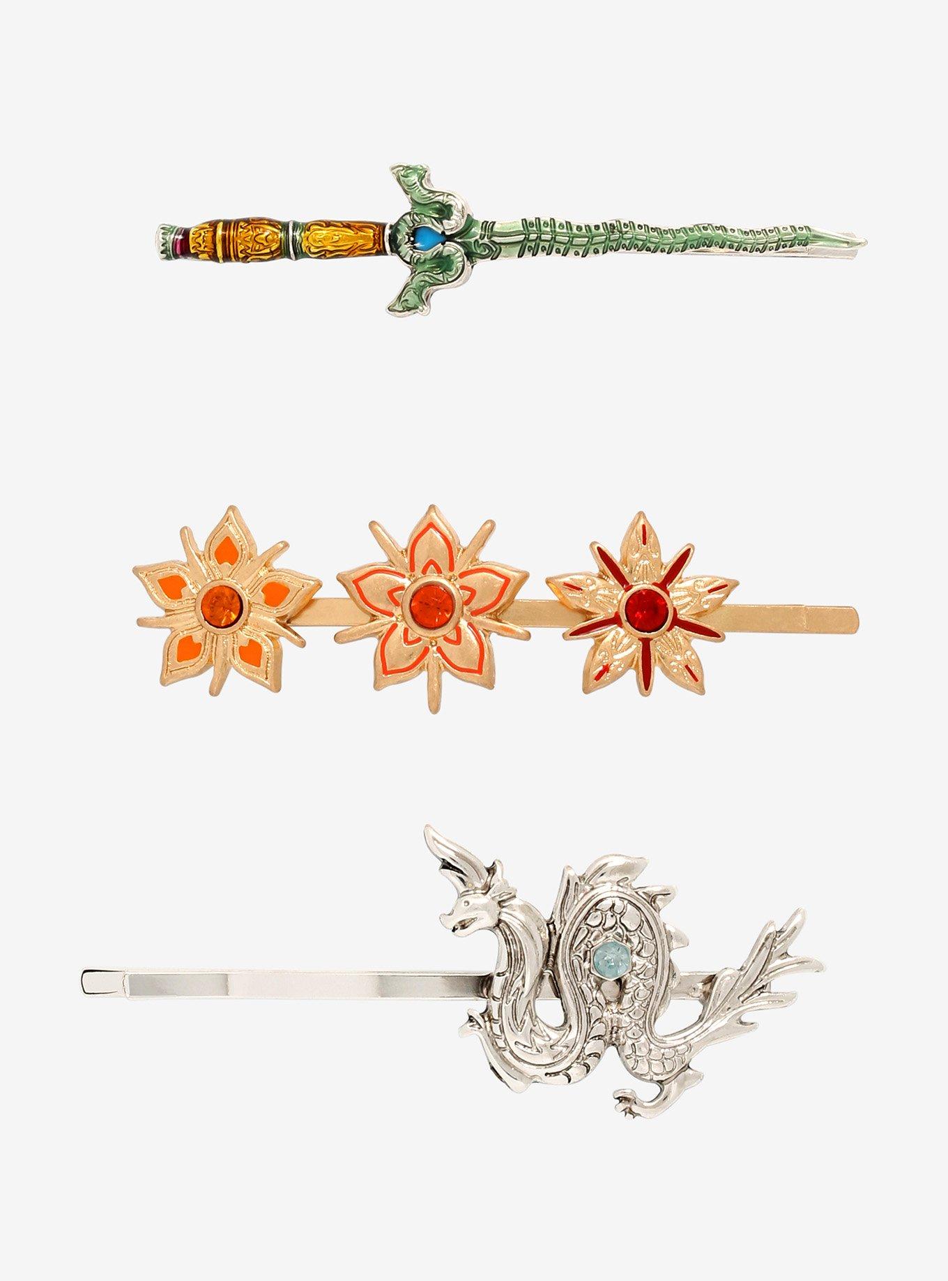 Disney Raya and the Last Dragon Hair Clip Set - BoxLunch Exclusive, , hi-res