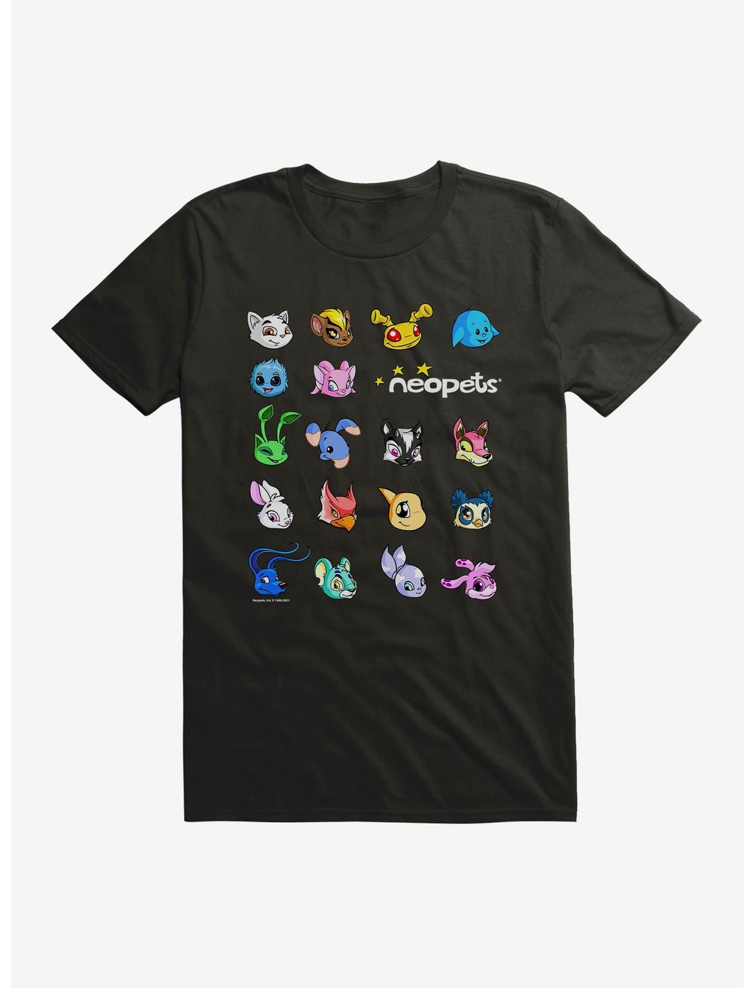Neopets Virtual Pets T-Shirt, BLACK, hi-res