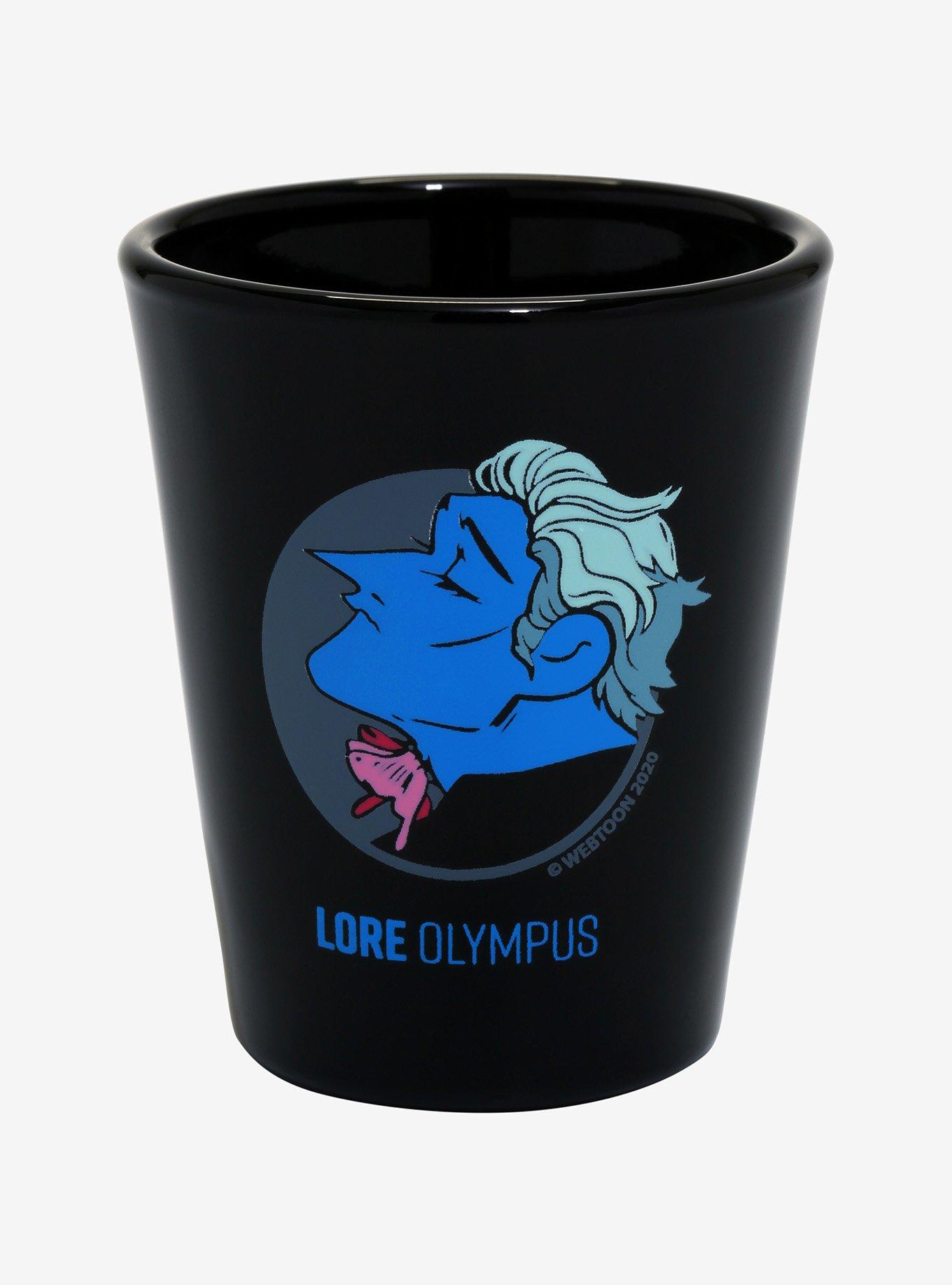 Lore Olympus Hades & Persephone Black Mini Glass, , hi-res