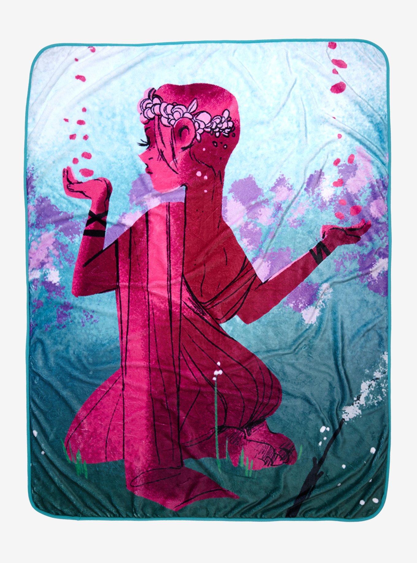 Lore Olympus Persephone Throw Blanket, , hi-res