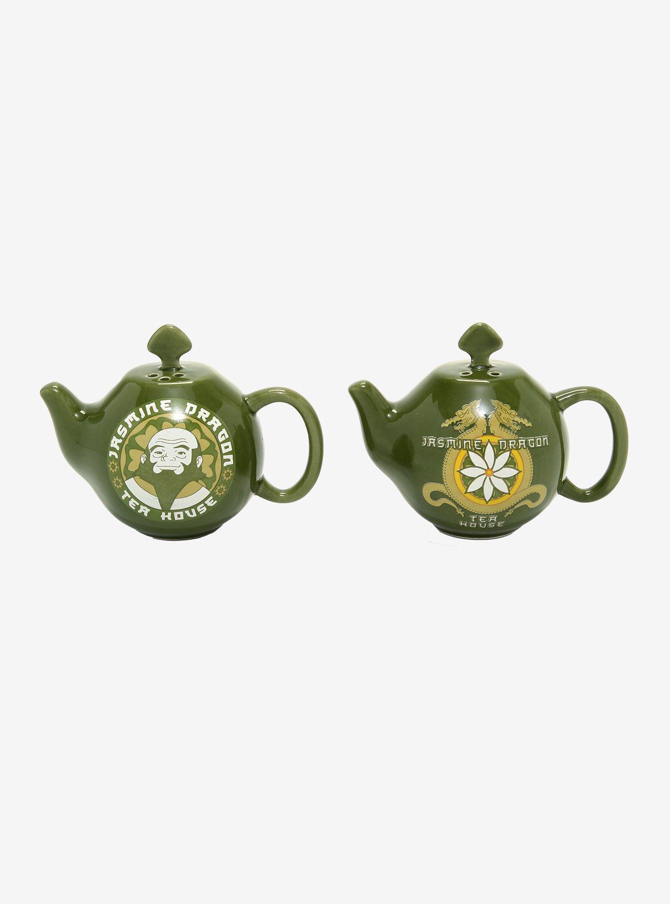Avatar: The Last Airbender Jasmine Dragon Teapot Salt & Pepper Shaker Set, , hi-res