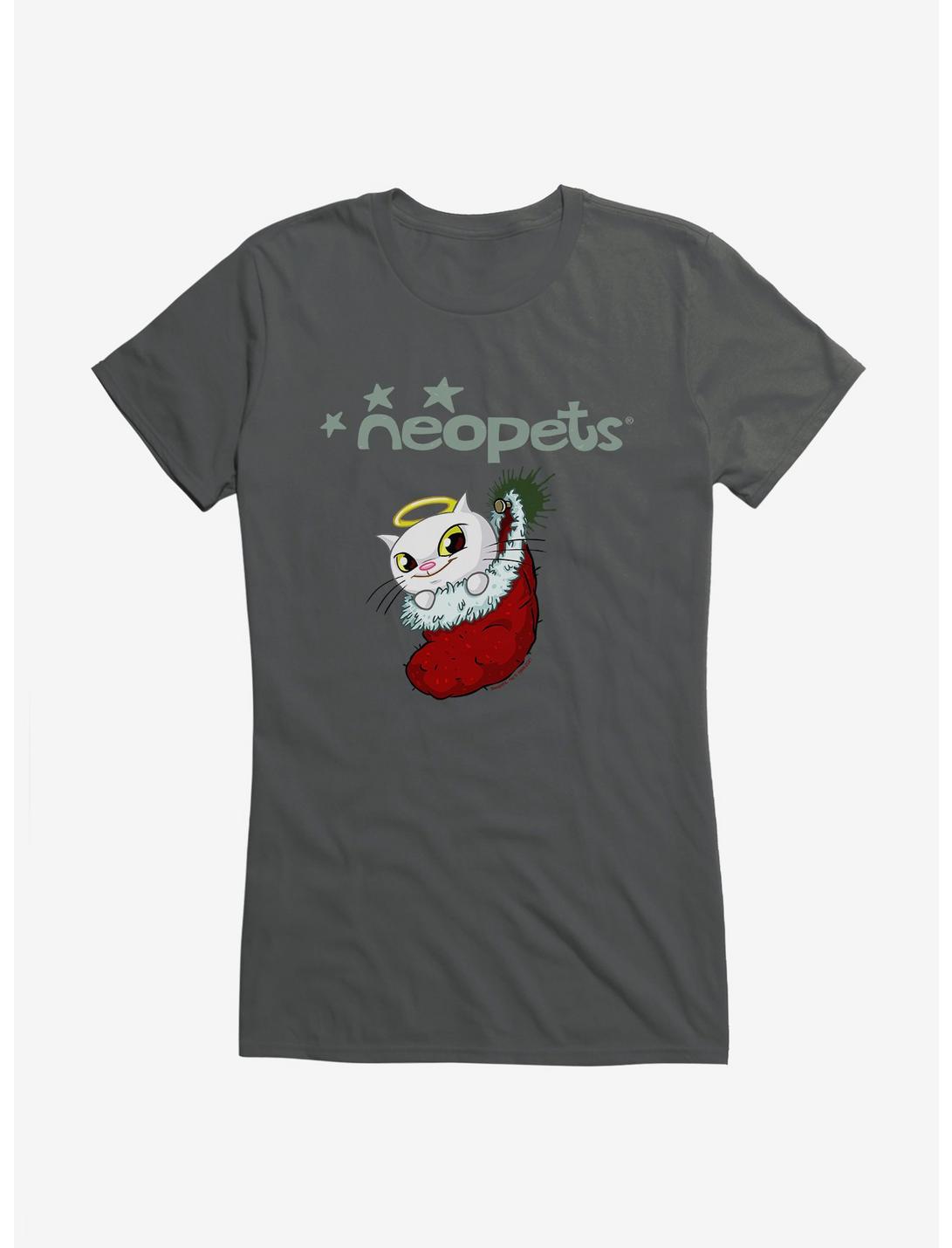 Neopets Christmas Angelpuss Girls T-Shirt, , hi-res